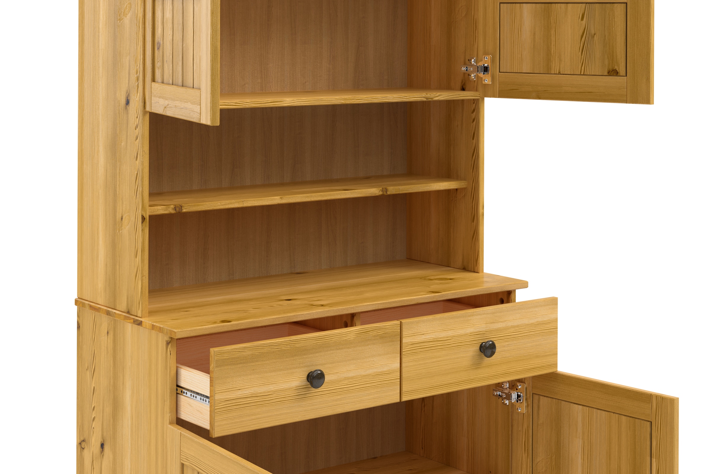 Home affaire Küchenbuffet »Alby2« Mit Metallgriffen, Breite 85 cm