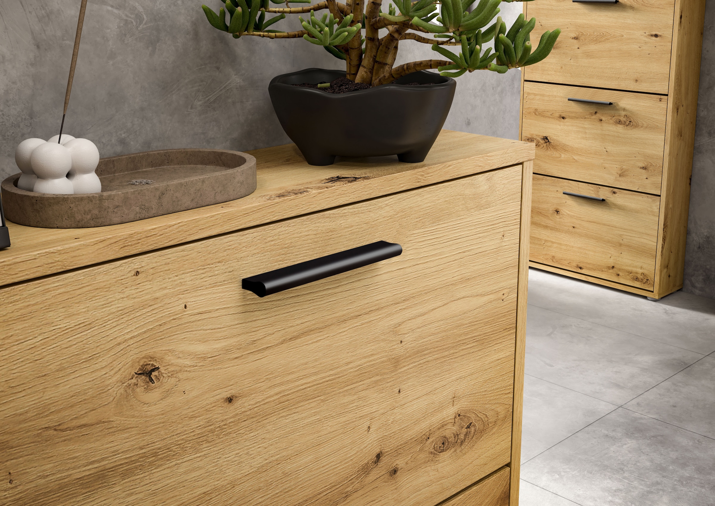 HBZ Schuhkipper »Sam Schuhkipper, Schuhschrank BxHxT 116x103x17 cm« 1 Stk. tlg. mit 6 Klappen