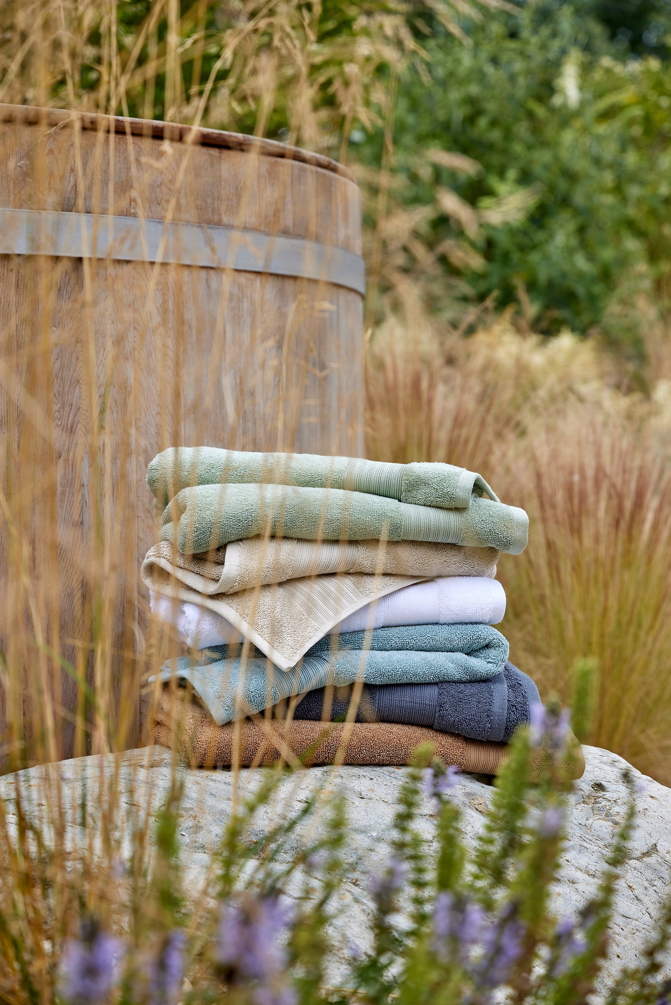 Christy Handtücher »Organic« Luxus Handtuch 550g/m² - 100% Bio-Baumwolle, 50 x 90, 2er Set