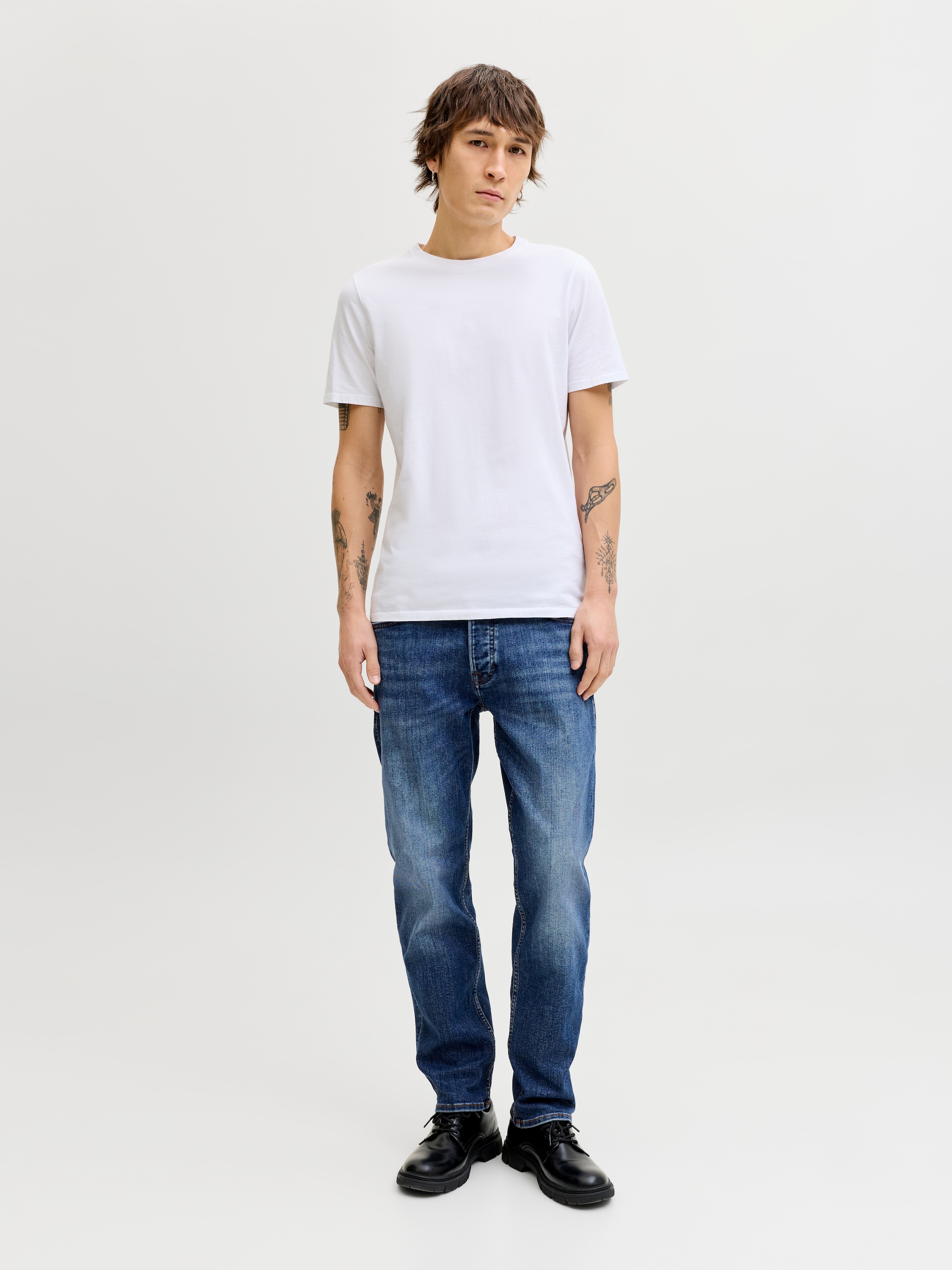 Jack & Jones Tapered-fit-Jeans »JJIMIKE JJORIGINAL ST 171 NOOS« Baumwollmischung, comfort fit
