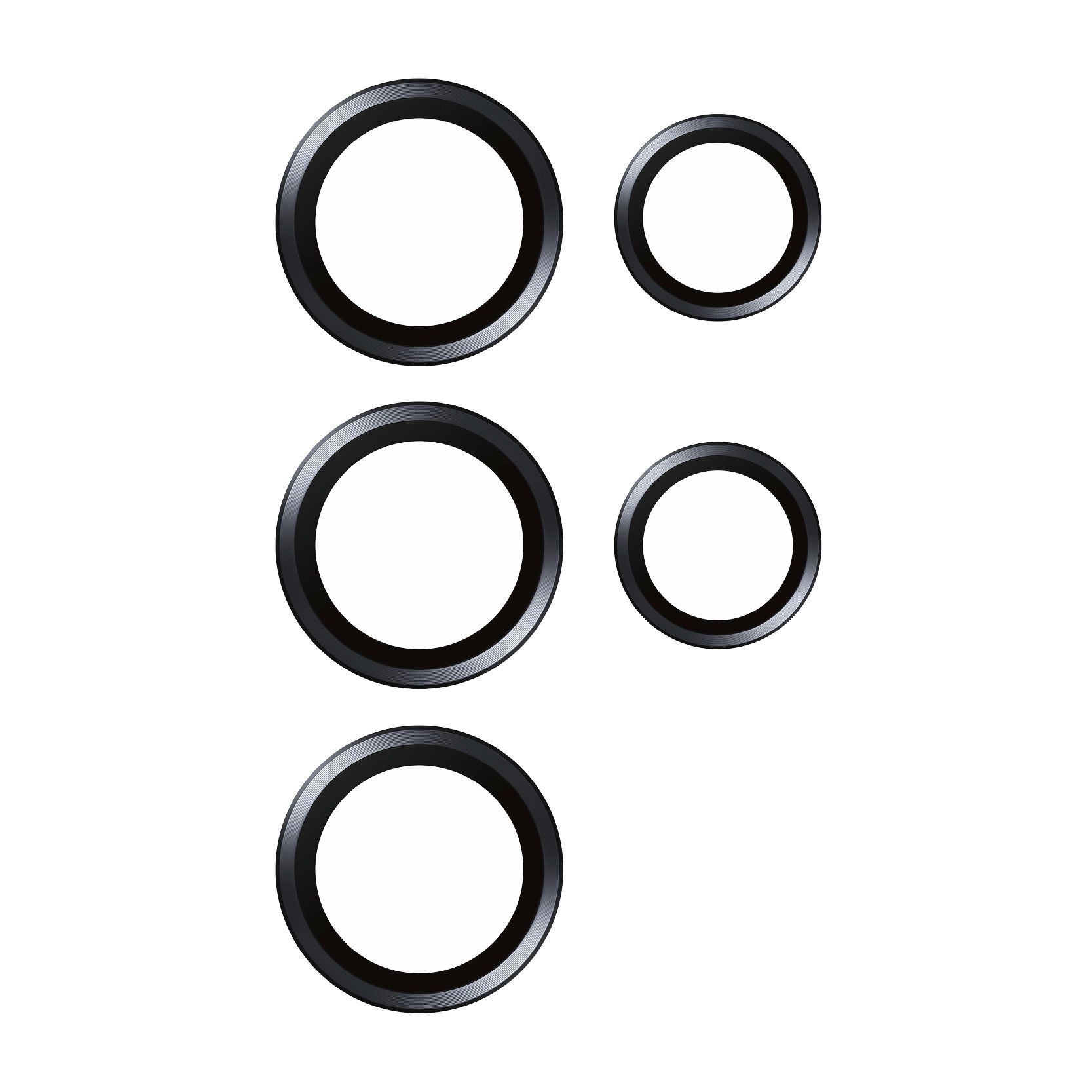 PanzerGlass Kameraschutzglas »Hoops Camera Lens Protector« für Samsung Galaxy S24 Ultra Lens Cover, stossfest, kratzbeständig