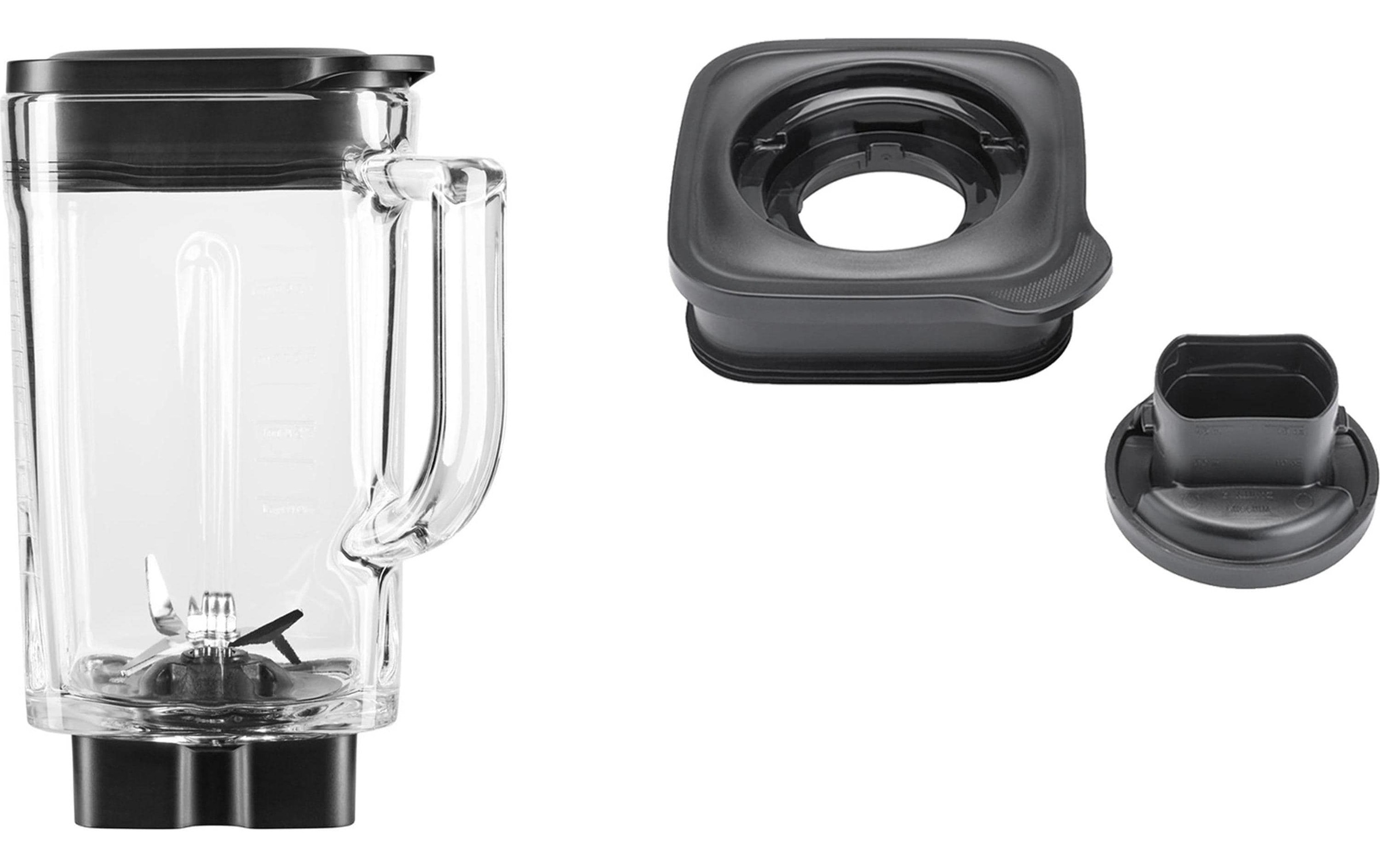KitchenAid Zerkleinereraufsatz »K400 1,4 l« Robuster Glas-Mixbehälter für perfekte Ergebnisse