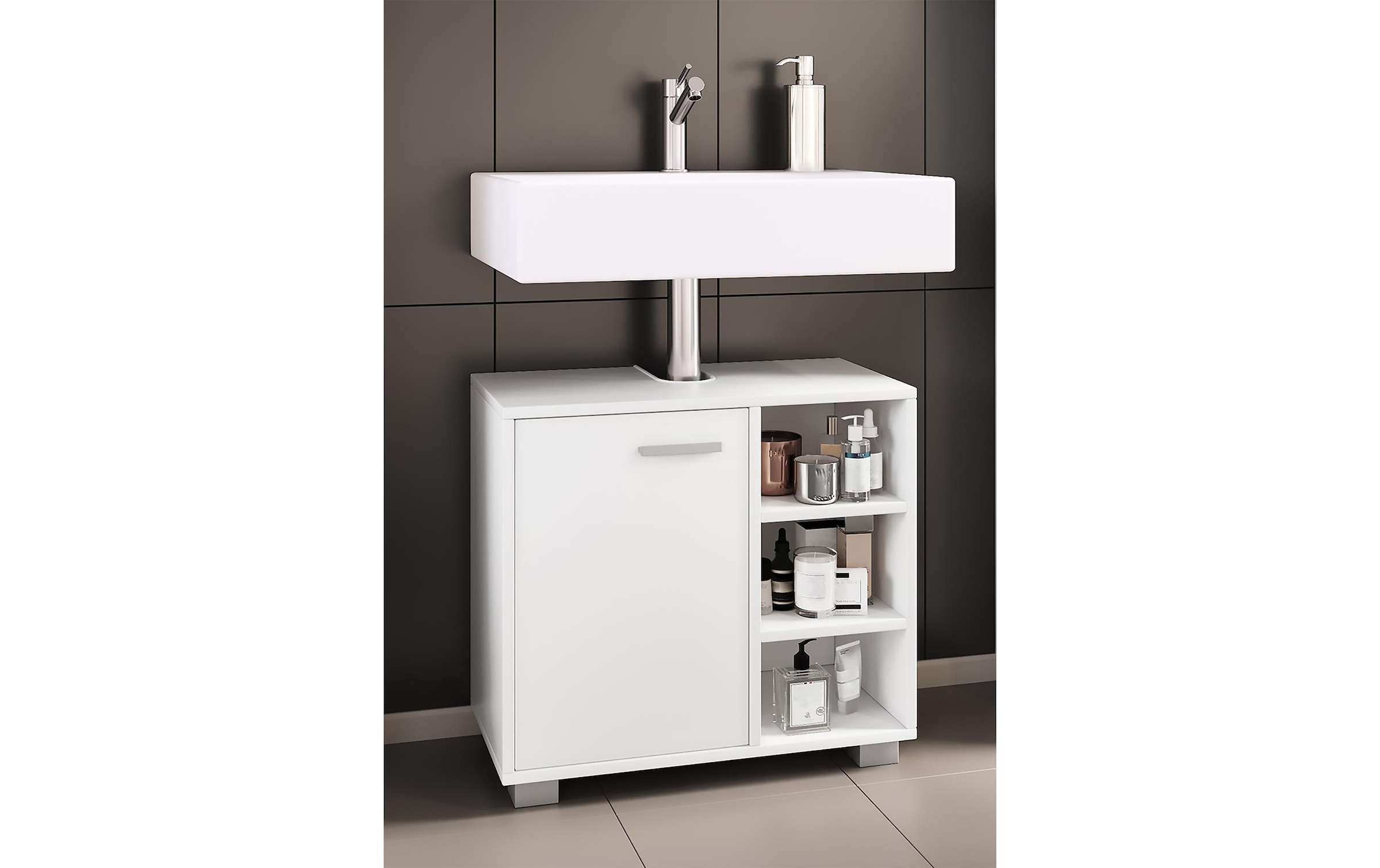 VCM Armoire sous lavabo »Zalo L 60 x 55 cm«