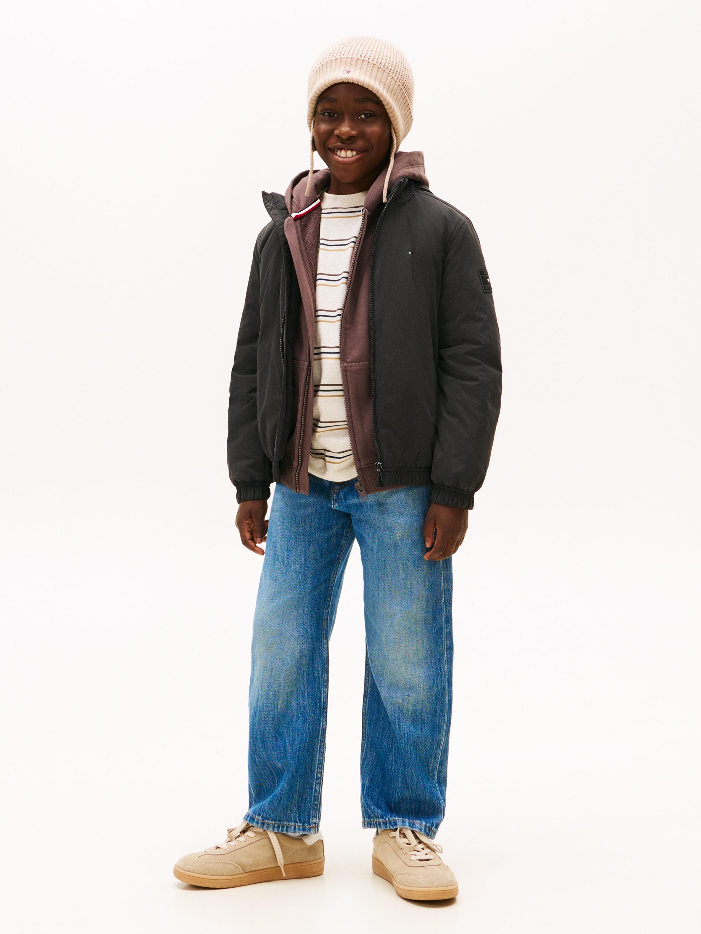 Tommy Hilfiger Veste d'extérieur mit Kapuze Regular fit, für Kinder bis 16 Jahre