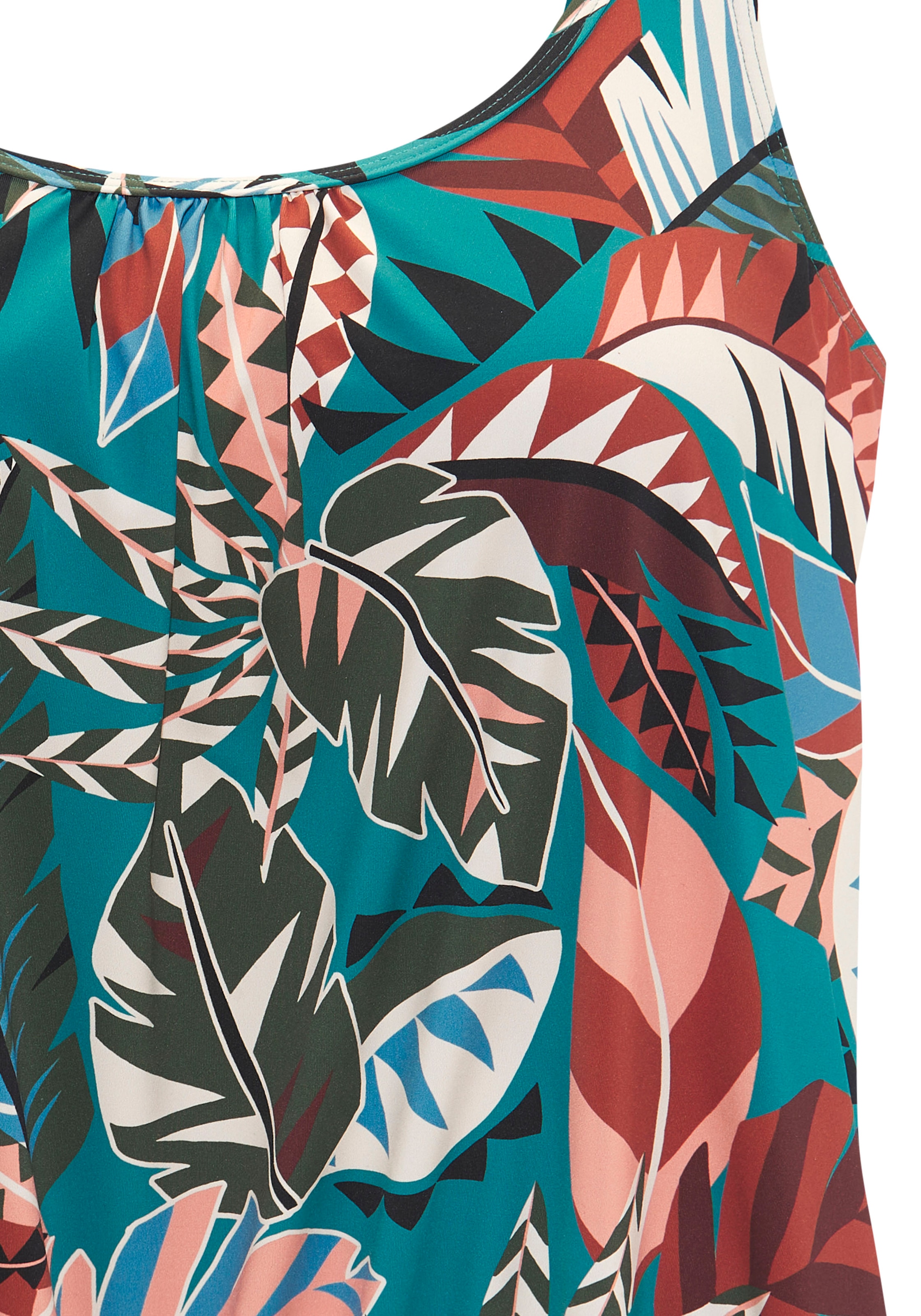 Buffalo Haut de tankini oversize »Moana« mit modernem Allover-Print