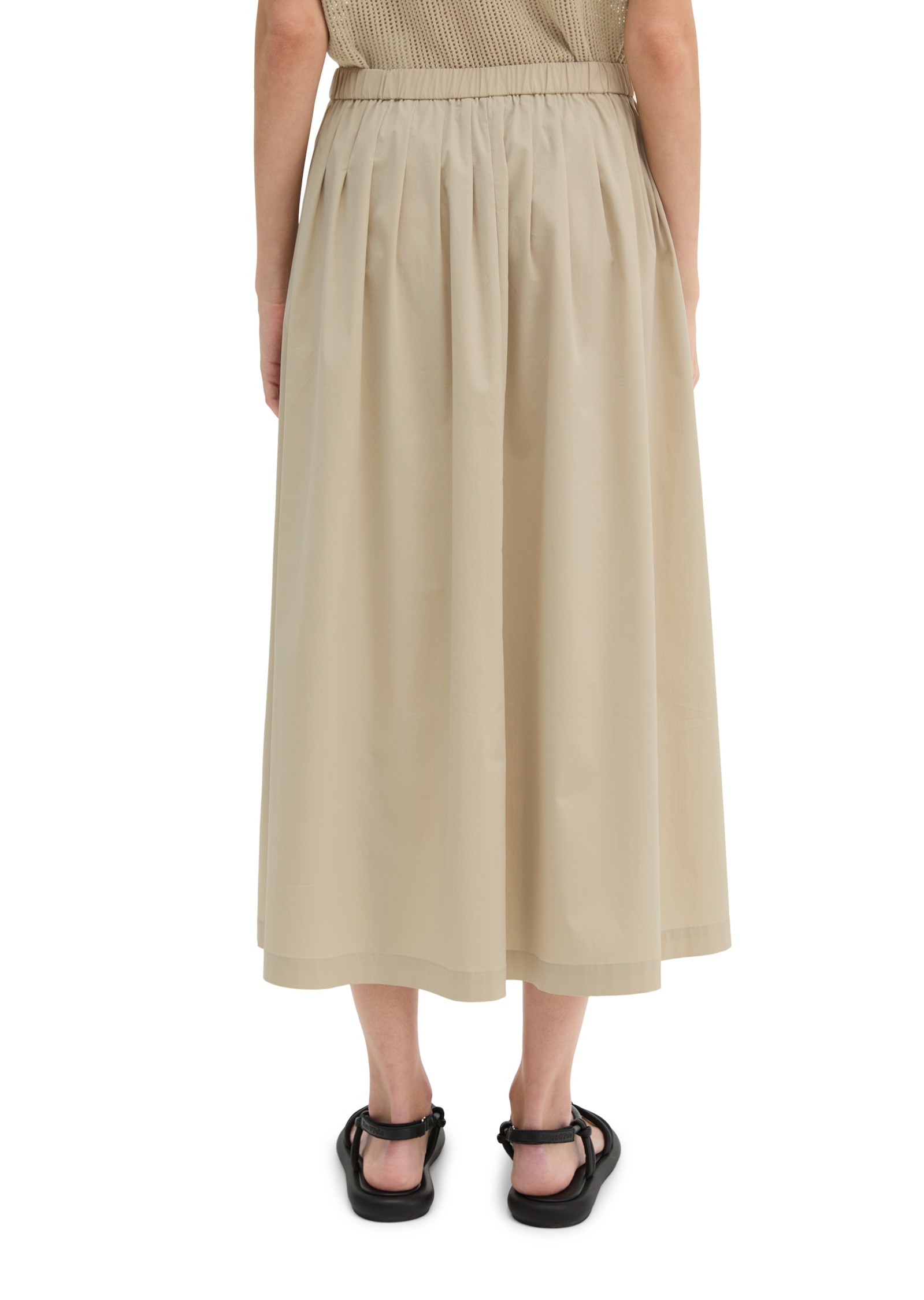 Marc O'Polo Maxi jupe aus Popeline-Stretch