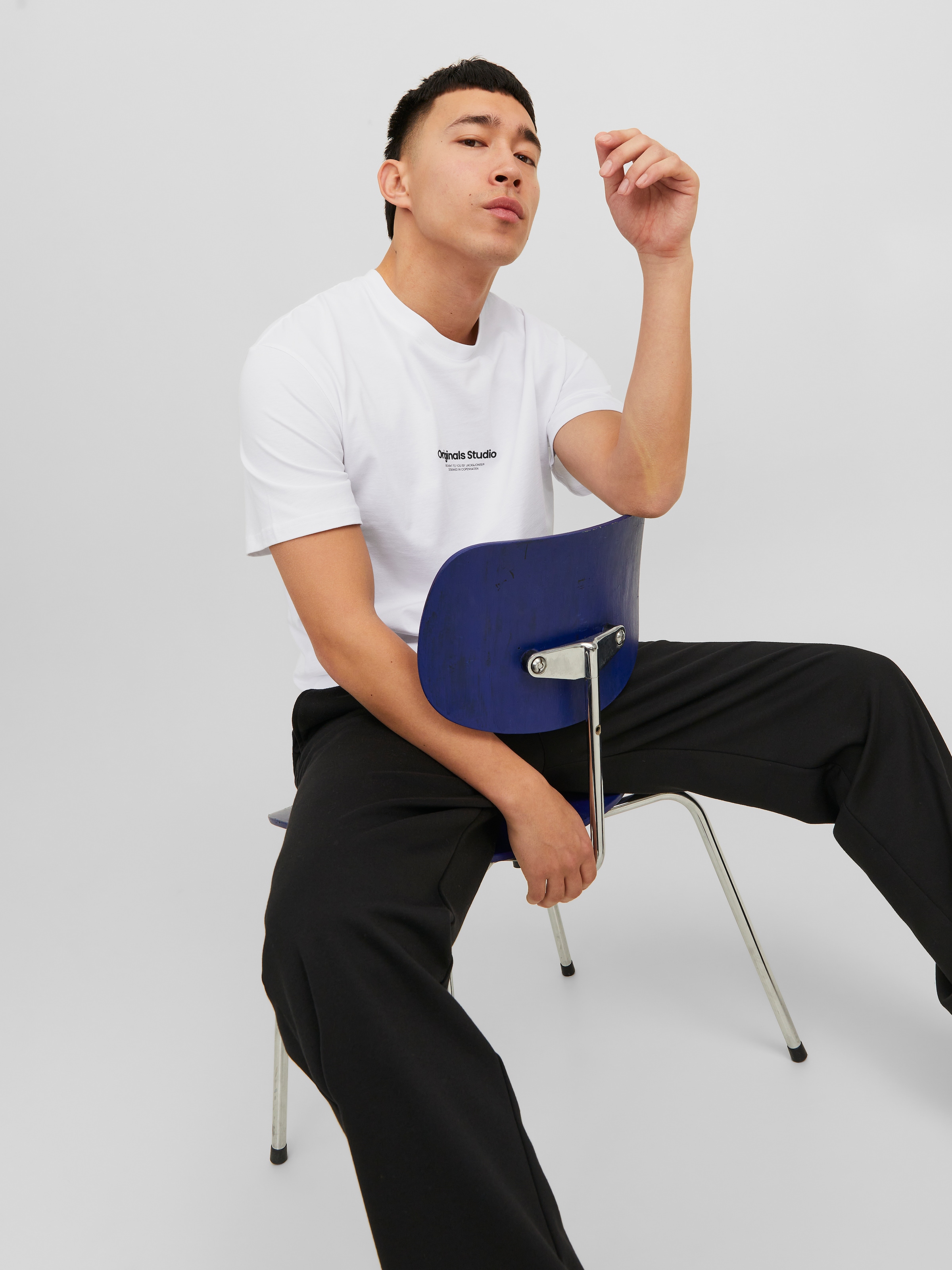 Jack & Jones Rundhalsshirt »JORVESTERBRO TEE SS CREW NECK NOOS«