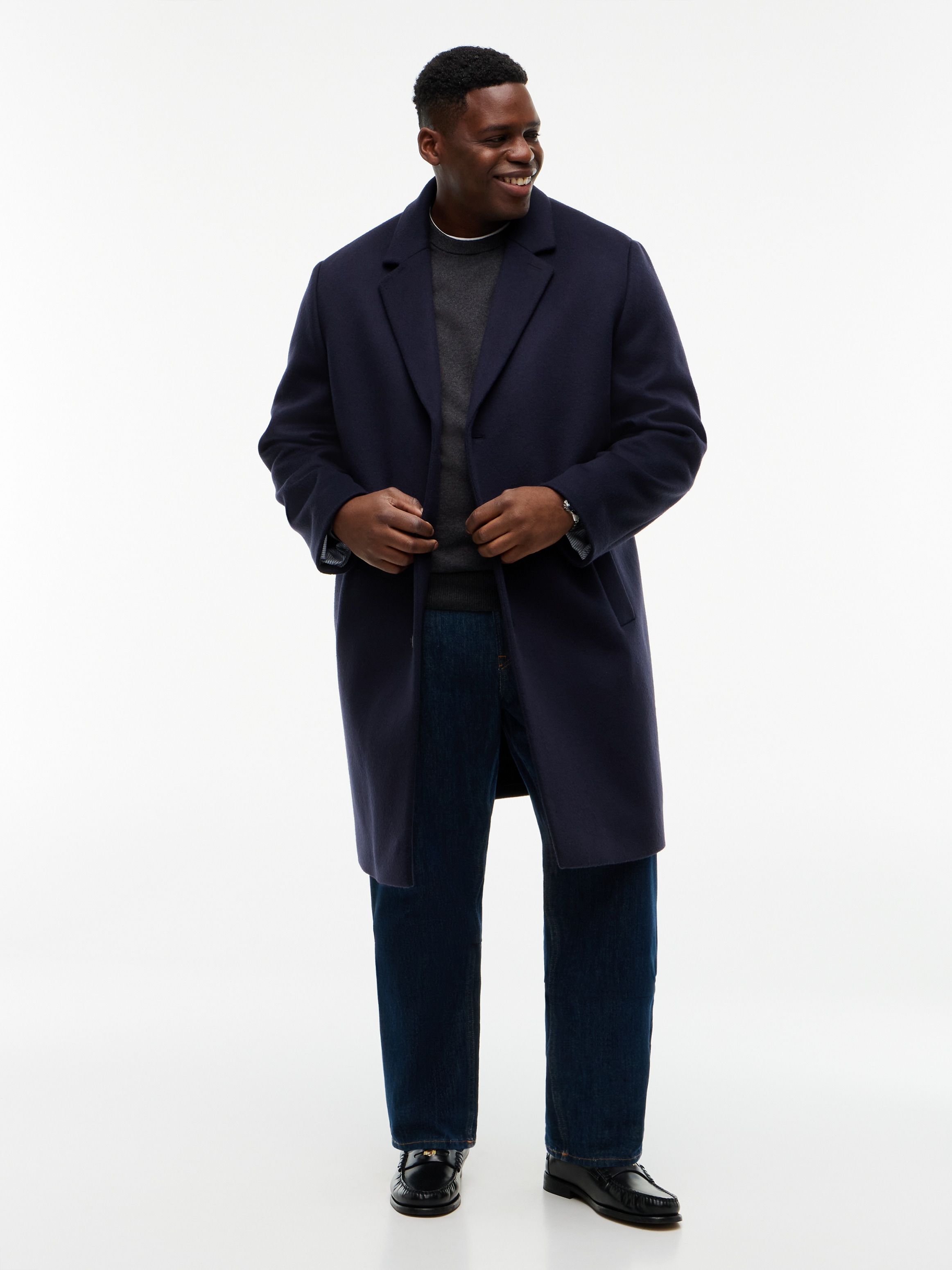 Tommy Hilfiger Big & Tall Manteau long »BT-NY WOOL MIX«