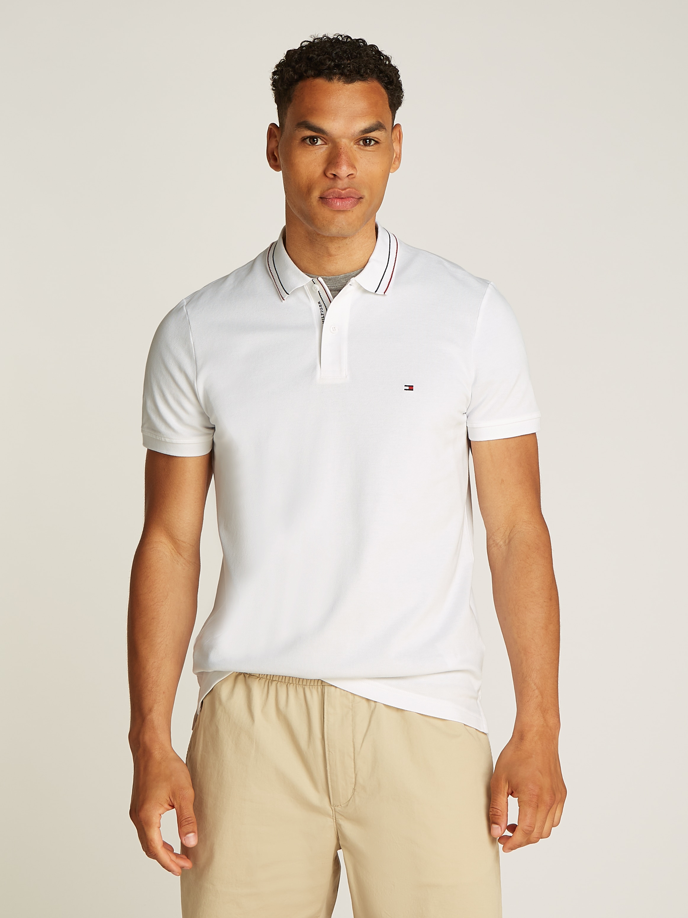 Tommy Hilfiger Polo »PLACKET INTEREST REG POLO«
