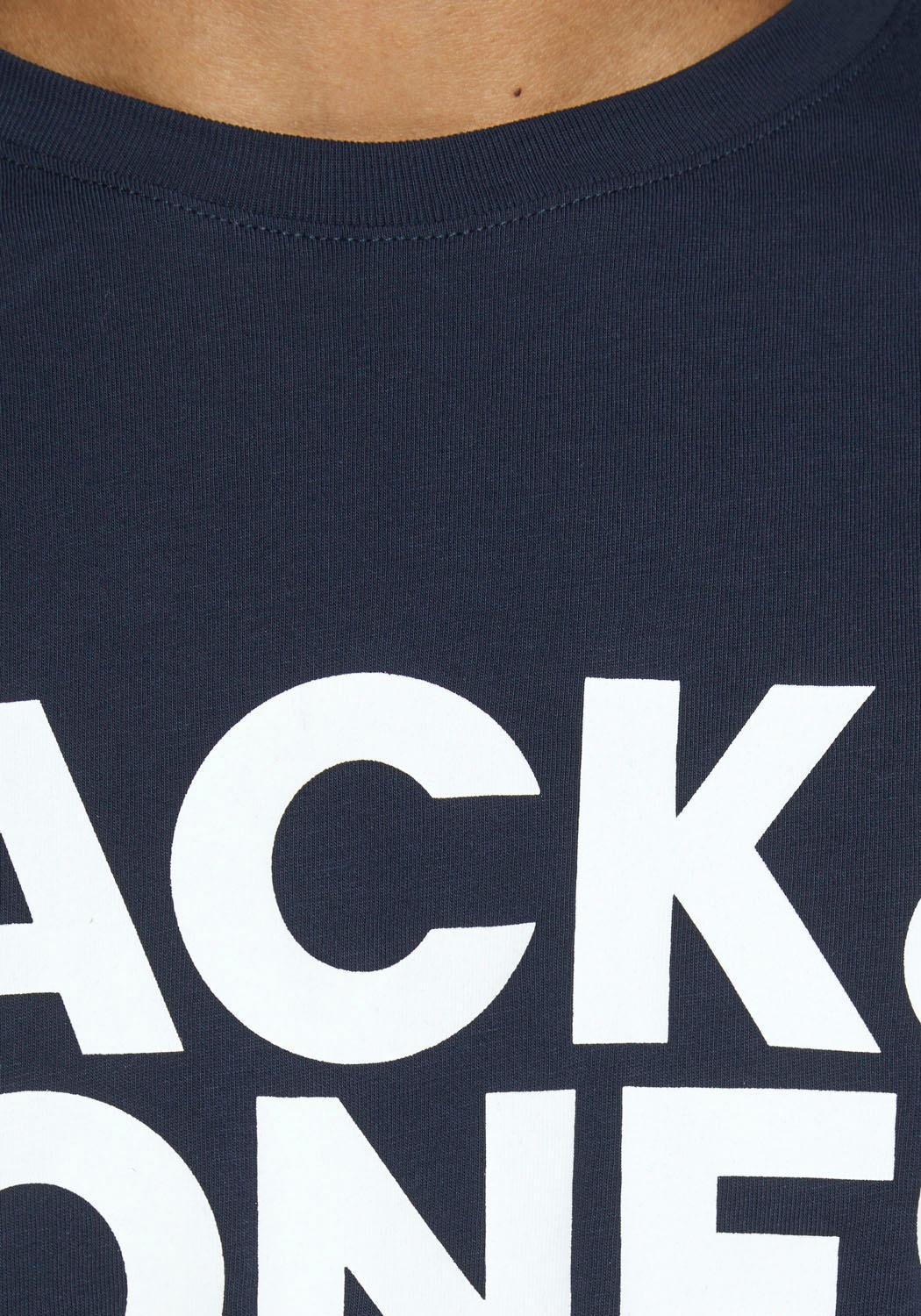 Jack & Jones T-Shirt »JJECORP Herren-Tee mit figurbetonter Silhouette« bedruckt, modisch, schmal, Baumwolle, Rundhals