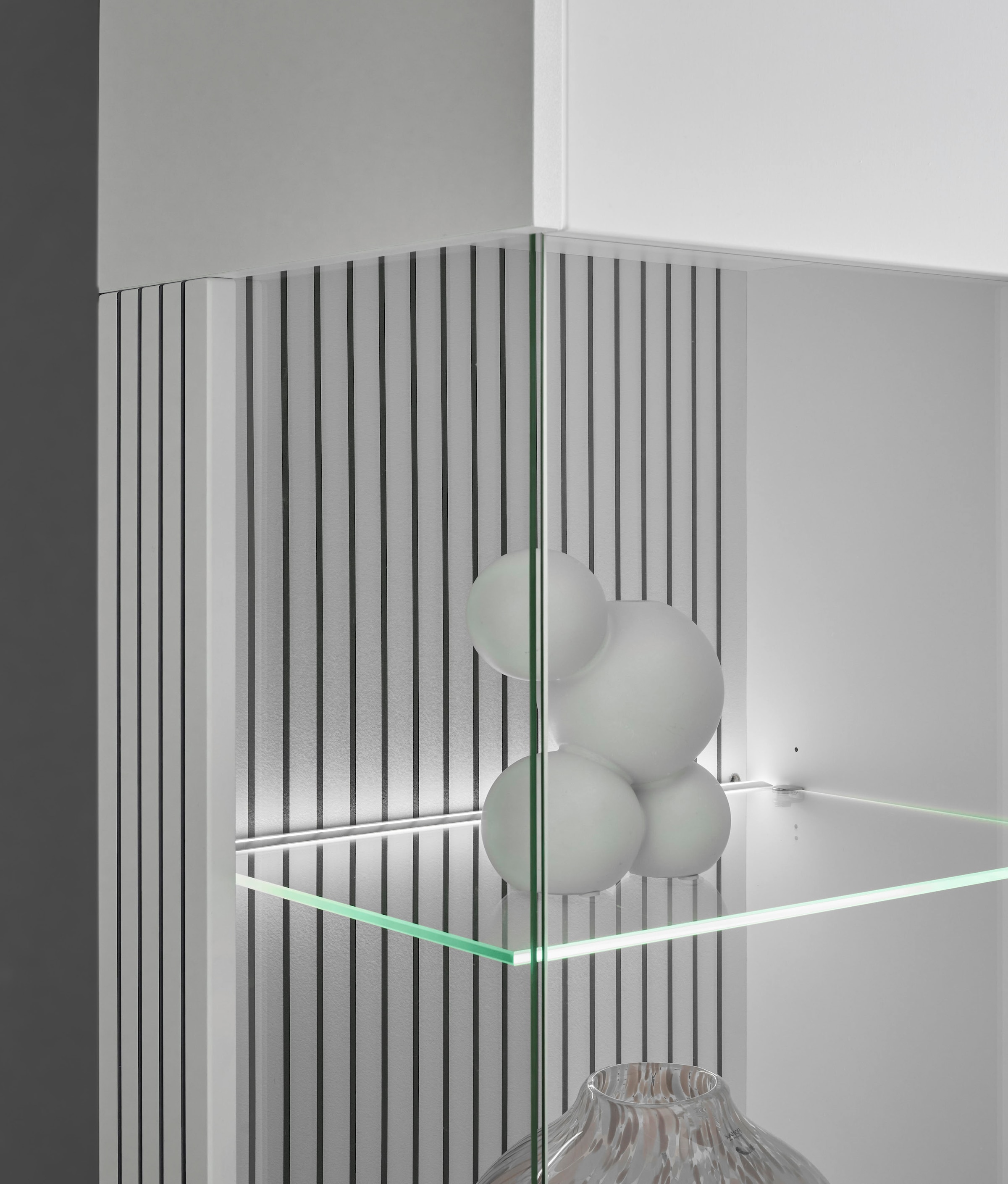 INOSIGN Meuble mural »Hudson, moderne Anbauwand, Wohnzimmer-Set, Komplettset« Set, 4 cuis tlg.