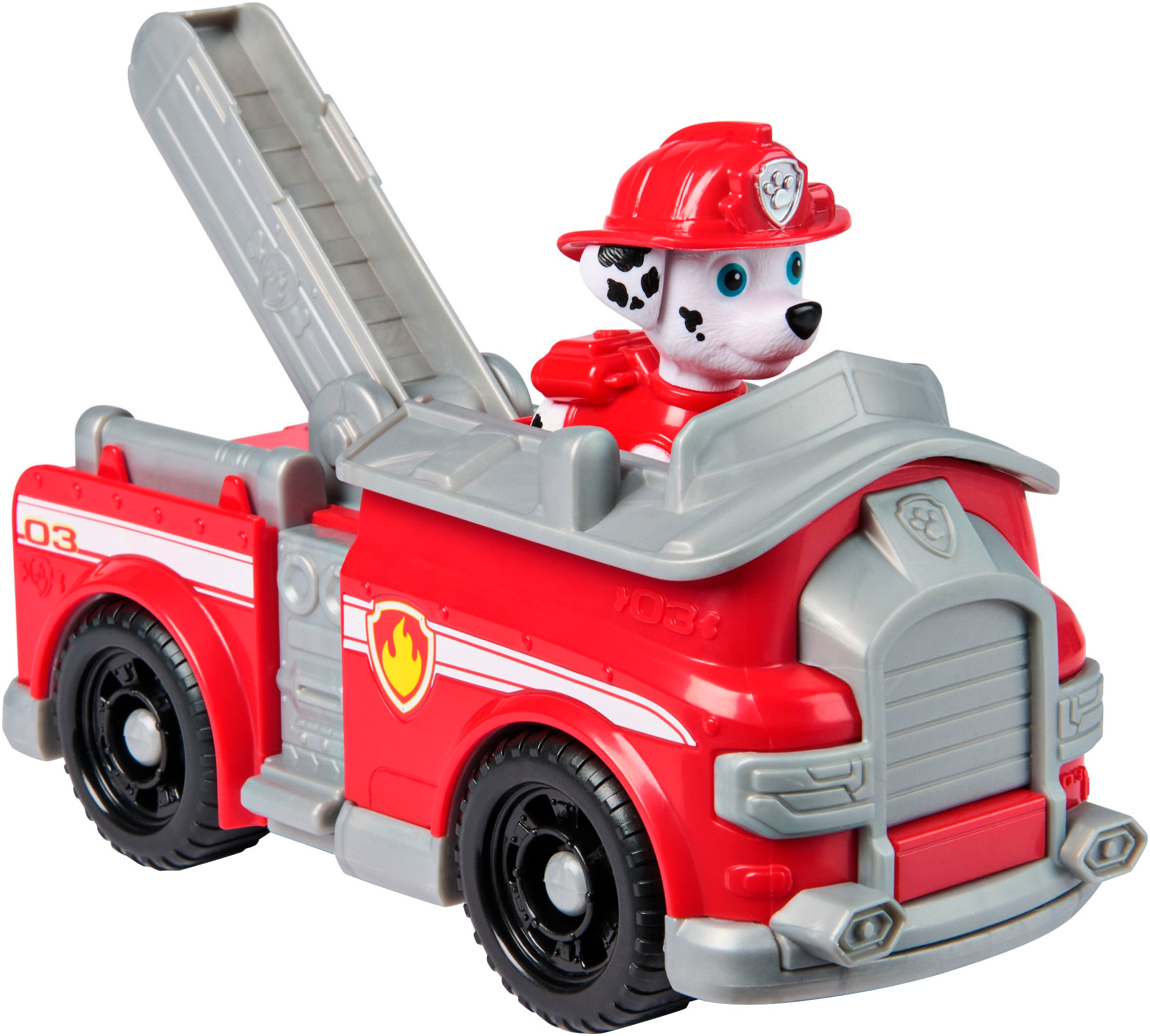 Spin Master Voiture-jouet »PAW Patrol, Sust. Basic Vehicle Marshall« zum Teil aus recycelten Material