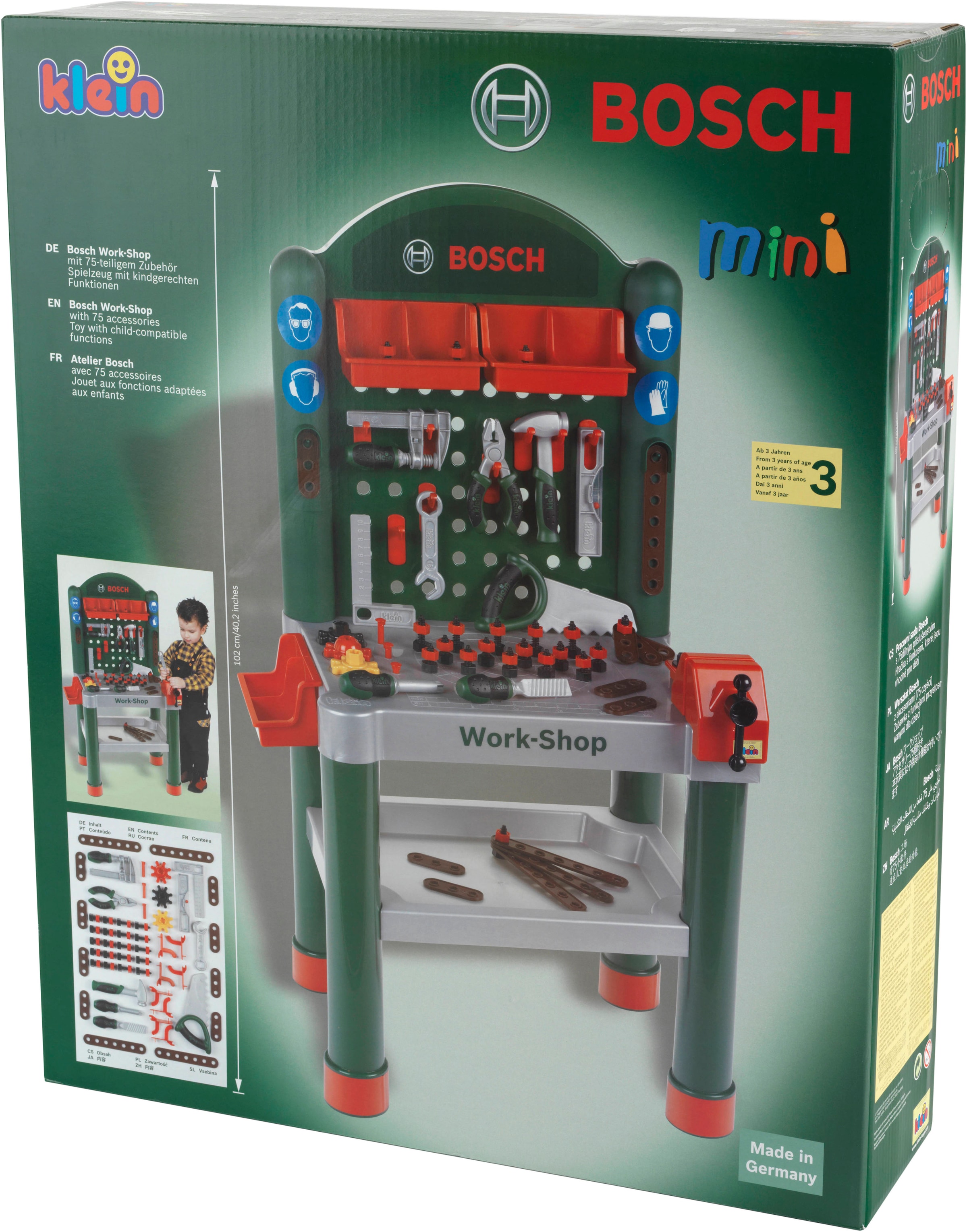 Klein Spielwerkbank »BOSCH-Work-Shop« Made in Germany