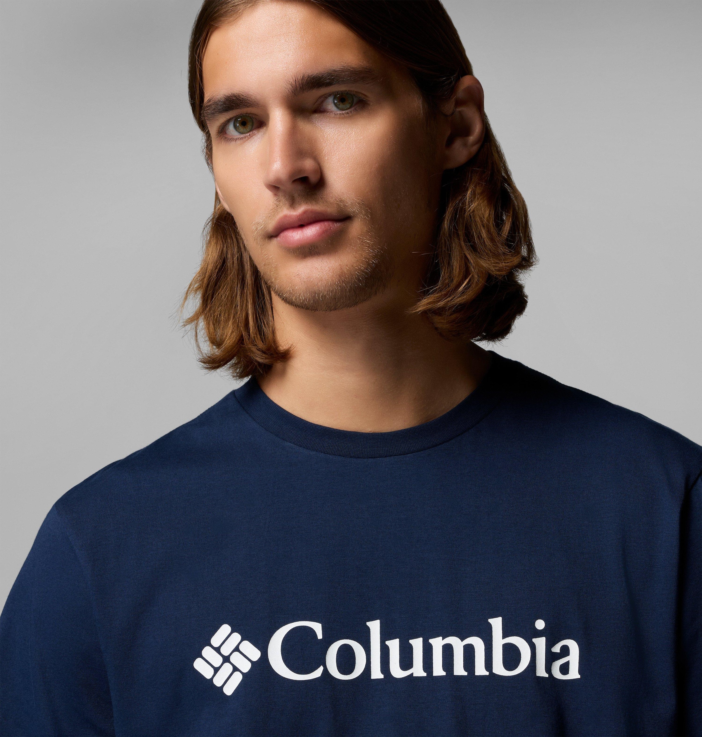 Columbia T-Shirt »CSC Basic Logo Tee« Kurzarm, mit Rundhalsausschnitt, aus Baumwolle, sportliche Passform