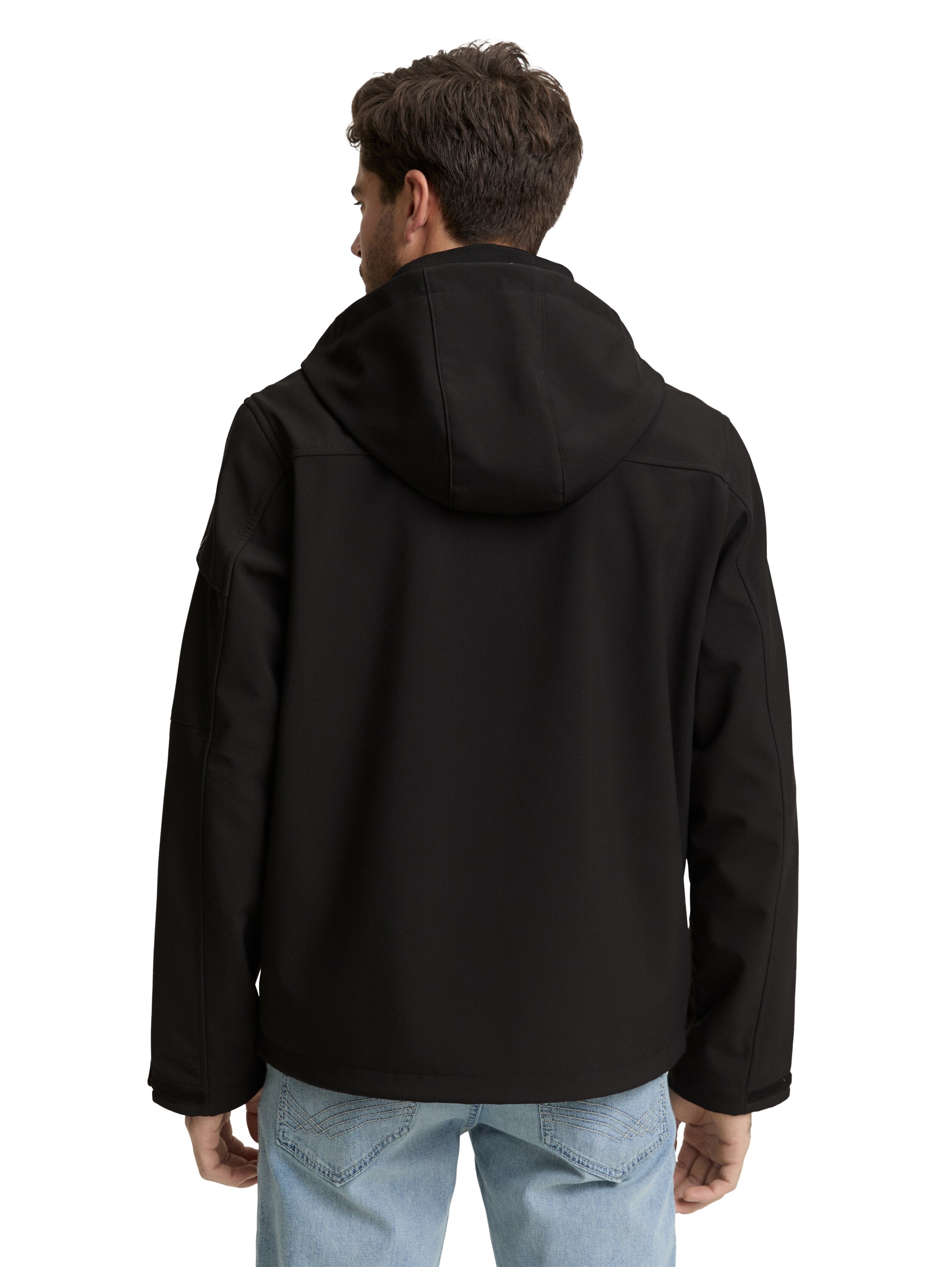 TOM TAILOR Veste softshell avec capuche avec poches