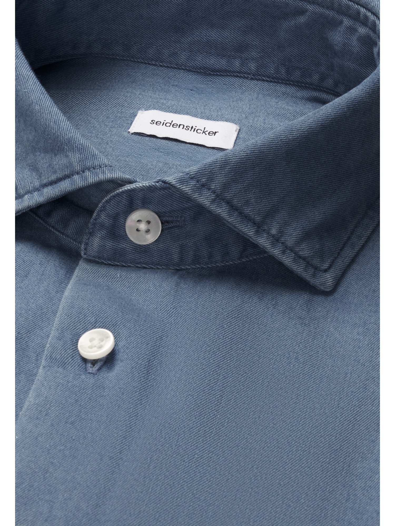 seidensticker Chemise en jean col Kent classique 1/1 en denim