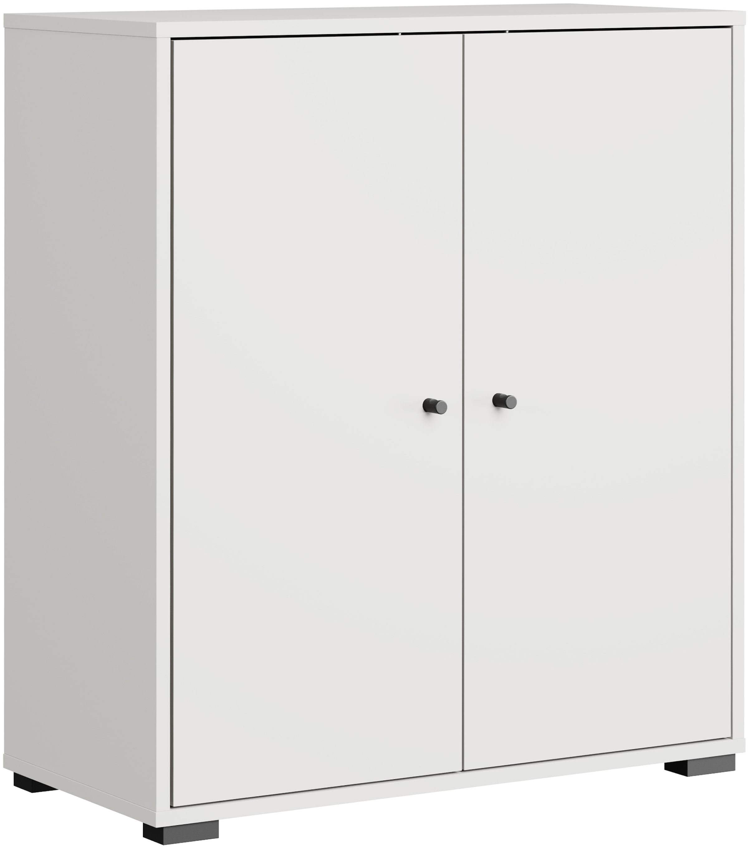 Home affaire Armoire à chaussures »Schuhkommode Dino« 1 cuis tlg. Espace de rangement avec 2 portes et étagères réglables, largeur 70 cm