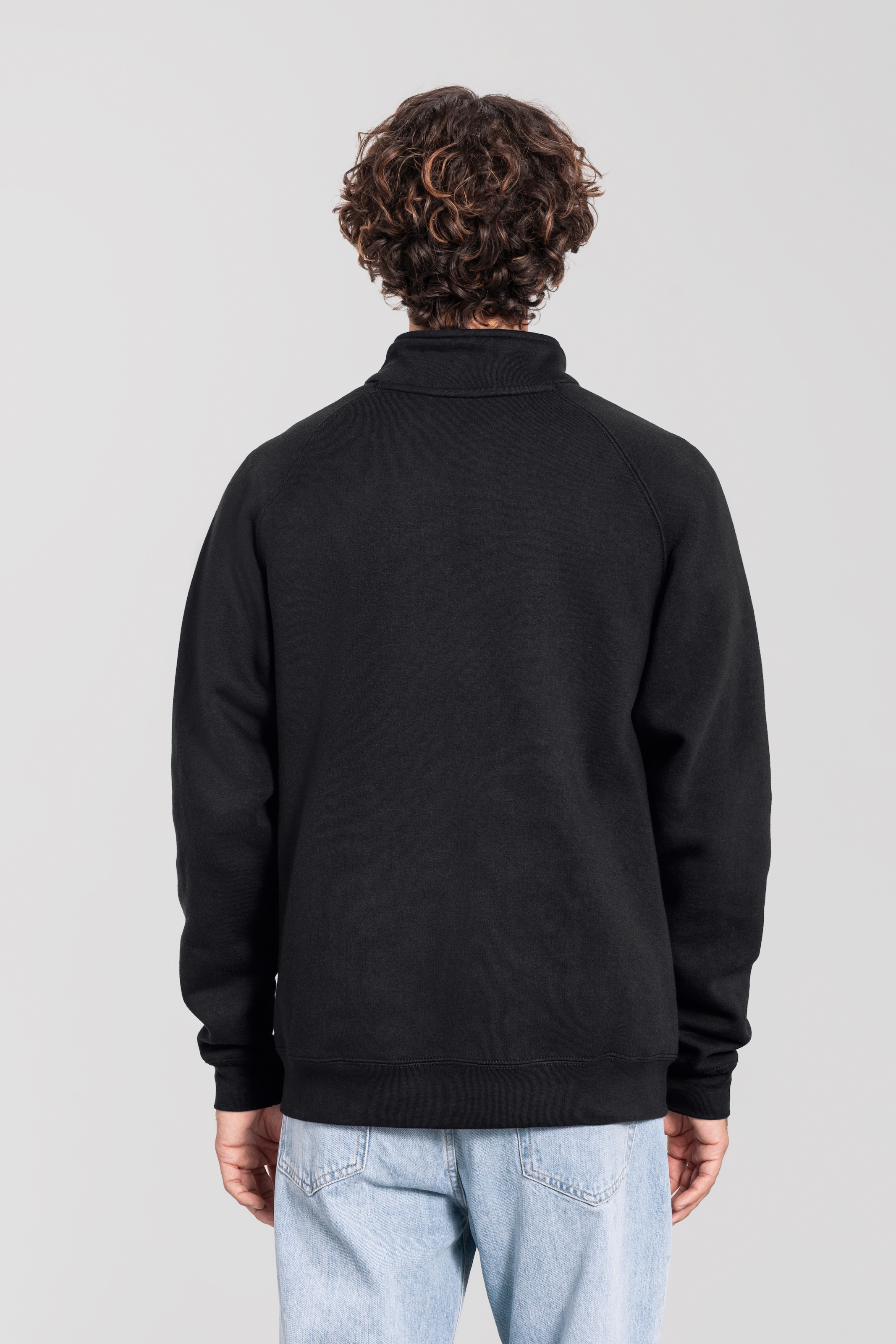 Fruit of the Loom Veste sweat »Iconic Premium Sweat Jacket« avec poches fendues, chiné, longueur normale
