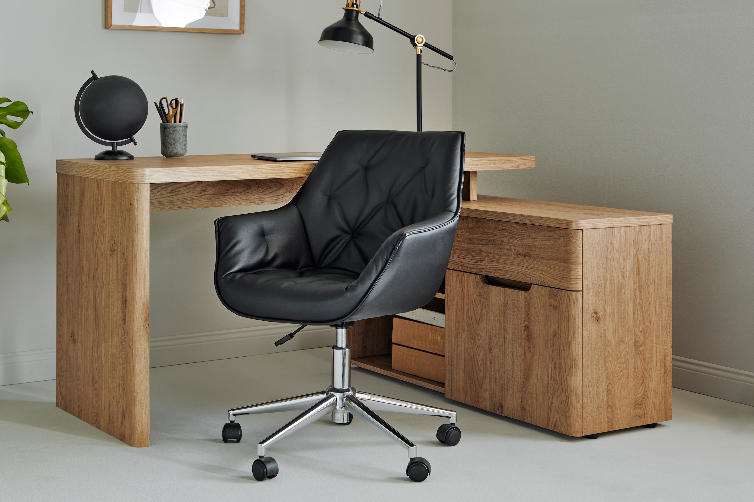 Jahnke Chaise de bureau »BOSS WORX« () 1 cuisChaise de bureau, chaise de bureau réglable en hauteur, revêtement en similicuir