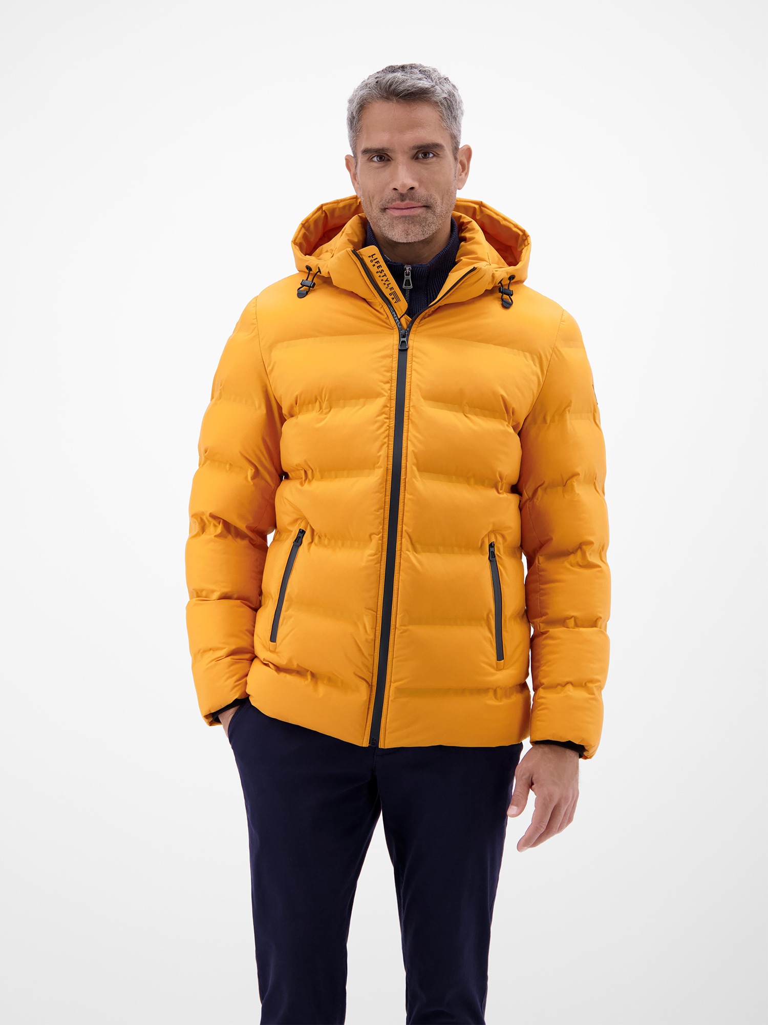 LERROS Veste d'hiver »Herren Winterjacke - smart und unkompliziert« mit Kapuze
