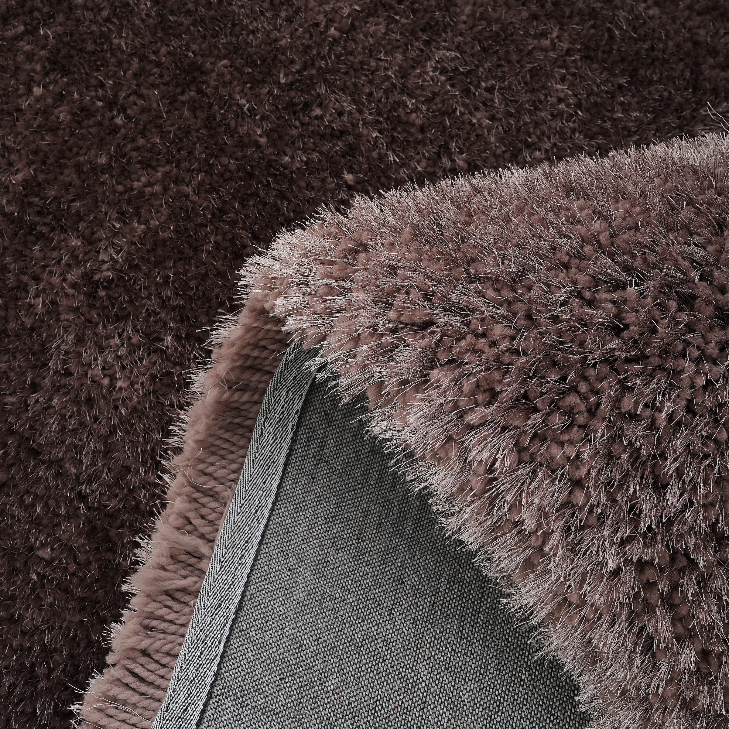 my home Hochflor-Läufer »Micro exclusiv Teppich, sehr hoher Flor, weich durch Mikrofaser« rechteckig 78 mm Höhe weich, Microfaser, unifarben, Schlafzimmer, Wohnzimmer, Esszimmer