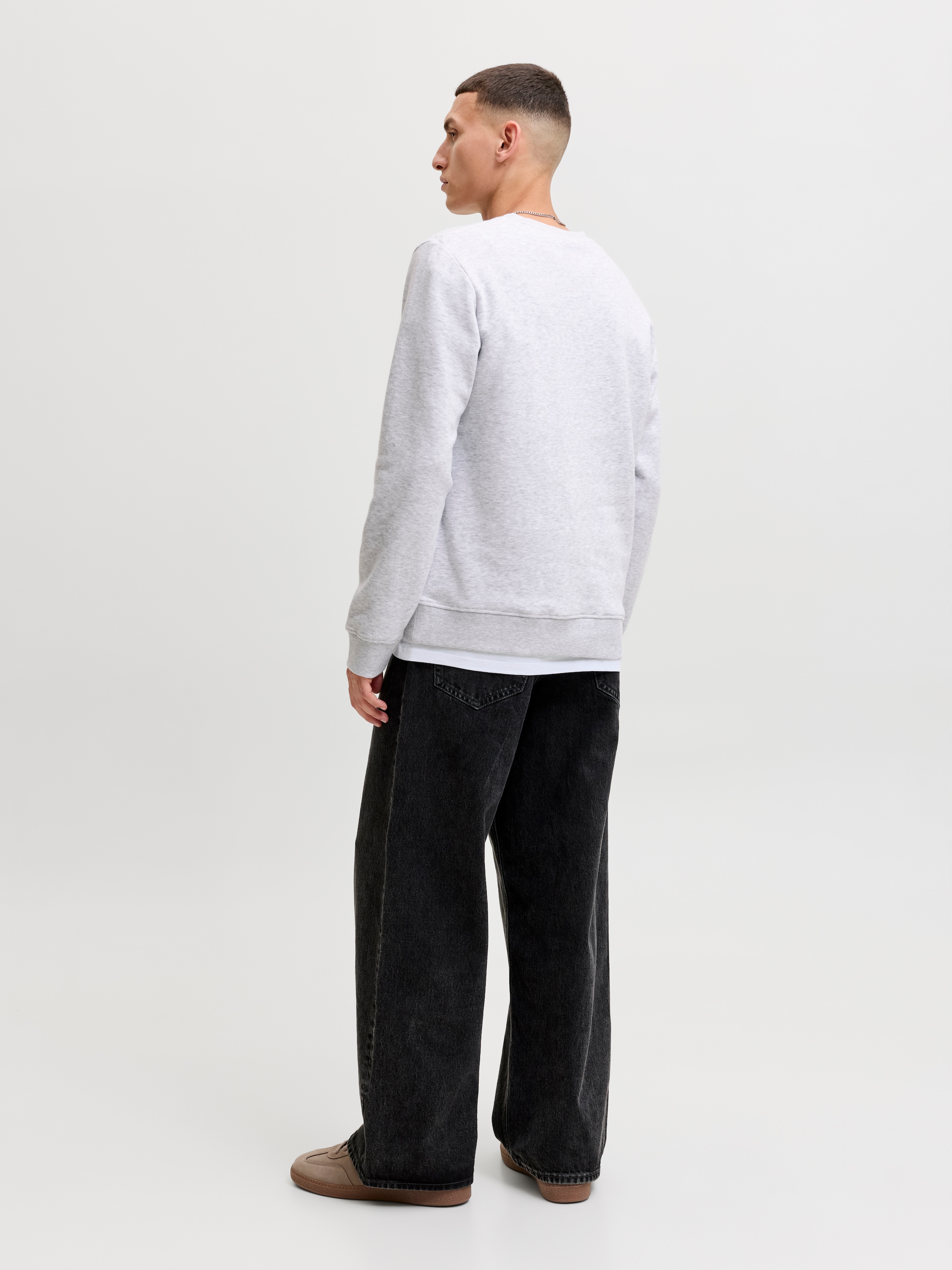 Jack & Jones Sweat-shirt »JJAERO SWEAT CREW NECK 3PK MP«, 3 mélange de matériaux,
