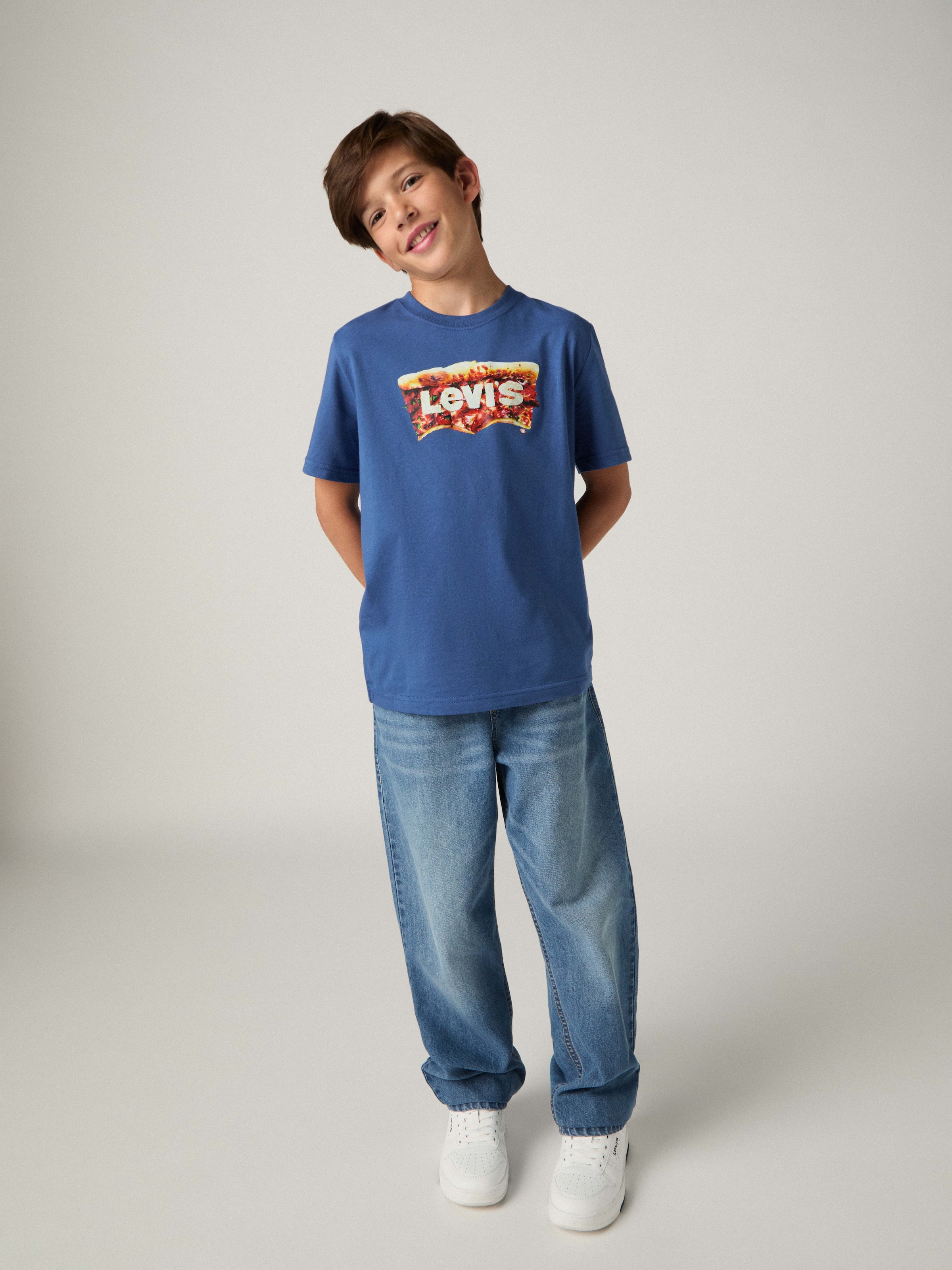 Levi's® Kids Jeans loose fit »LVB PULL ON STAY LOOSE TAPER J« im Five-Pocket Style