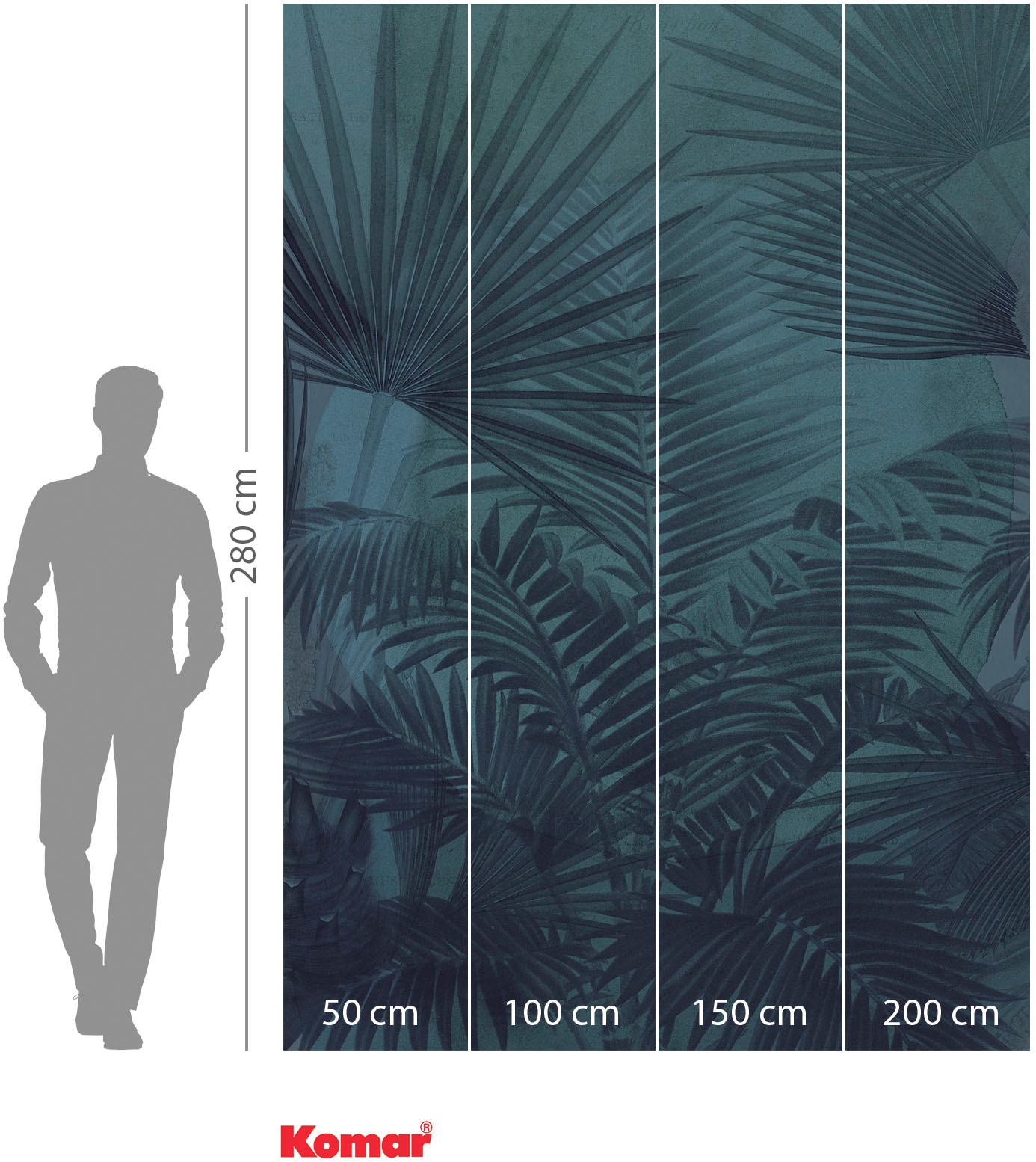 Komar Fototapete »Vlies Fototapete - Transparency - Grösse 200 x 280 cm« Motiv | bedruckt glatt