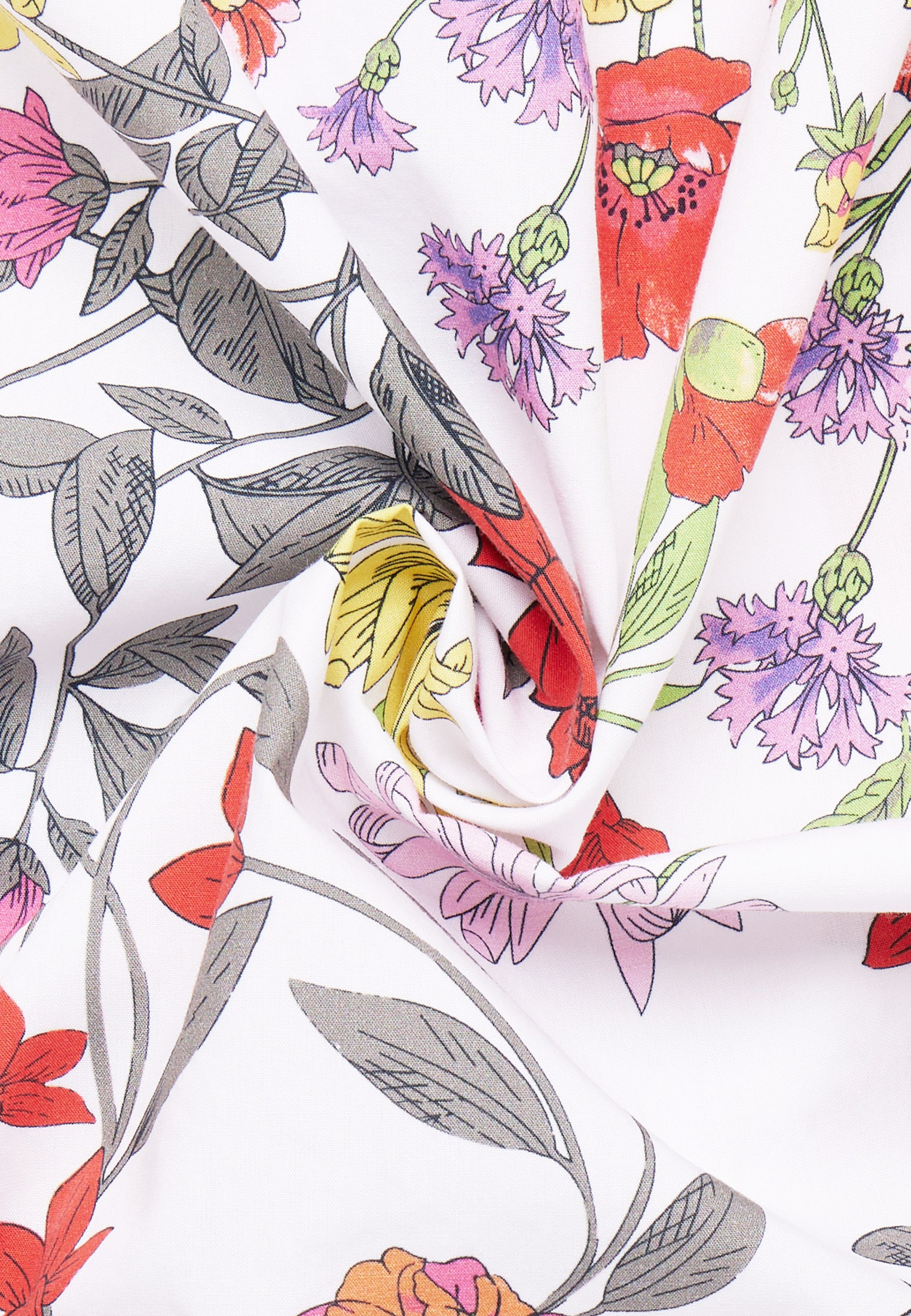 Eterna Chemisier long »LOOSE FIT« EASY IRON (bügelleicht)