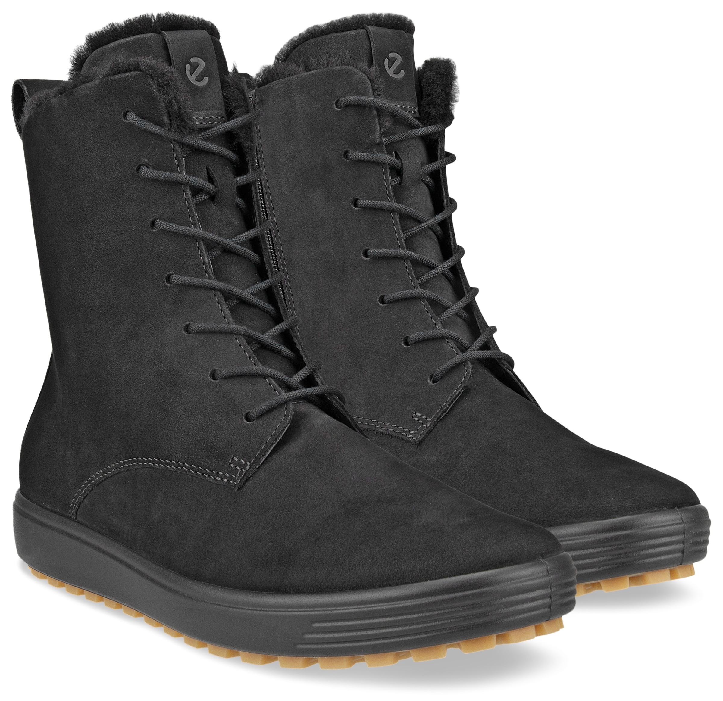 Ecco Schnürboots »SOFT 7 TRED W«  mit Warmfutter