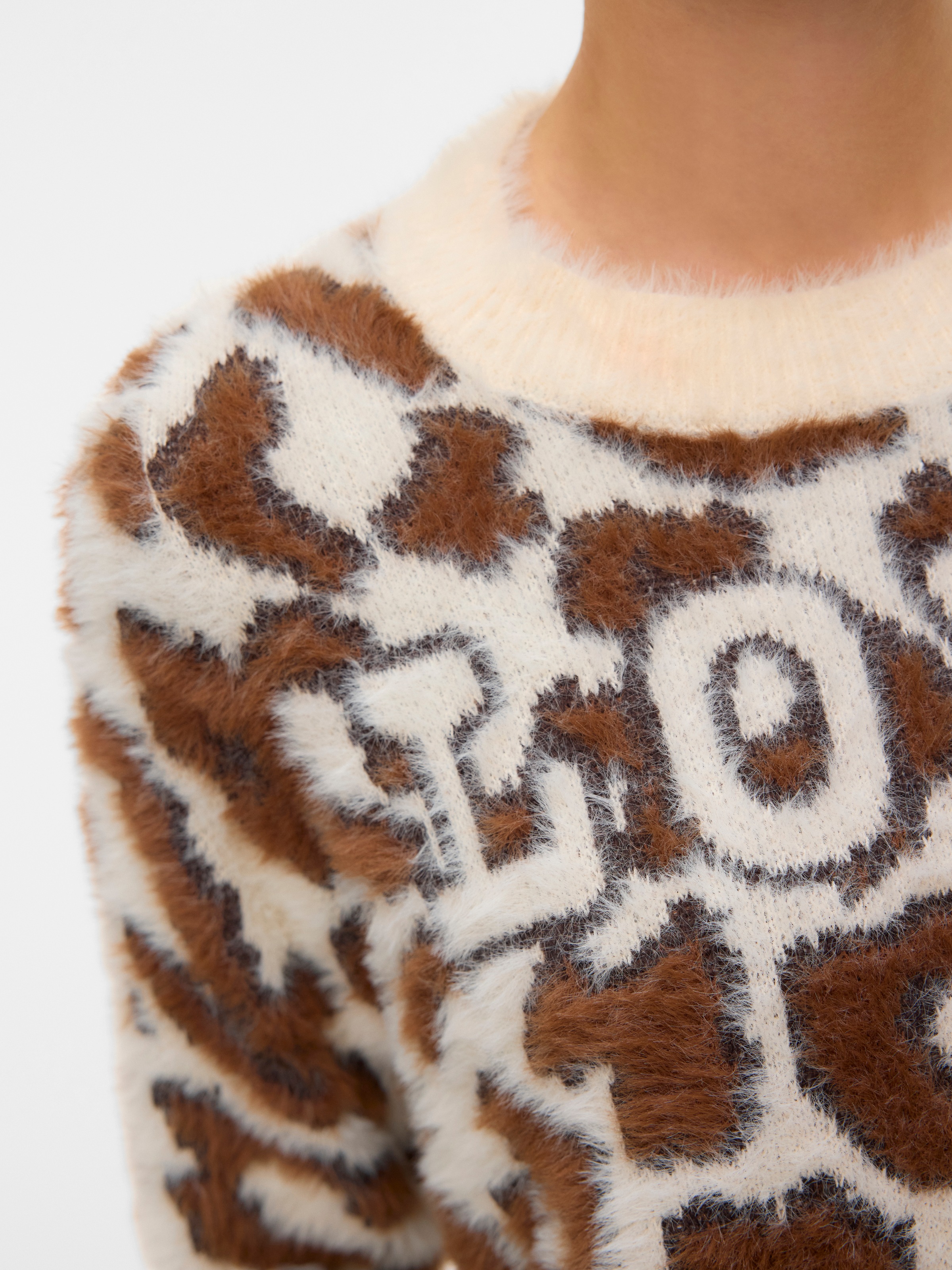 Vero Moda Strickpullover »VMJUNGLE LS O-NECK PULLOVER BOO«
