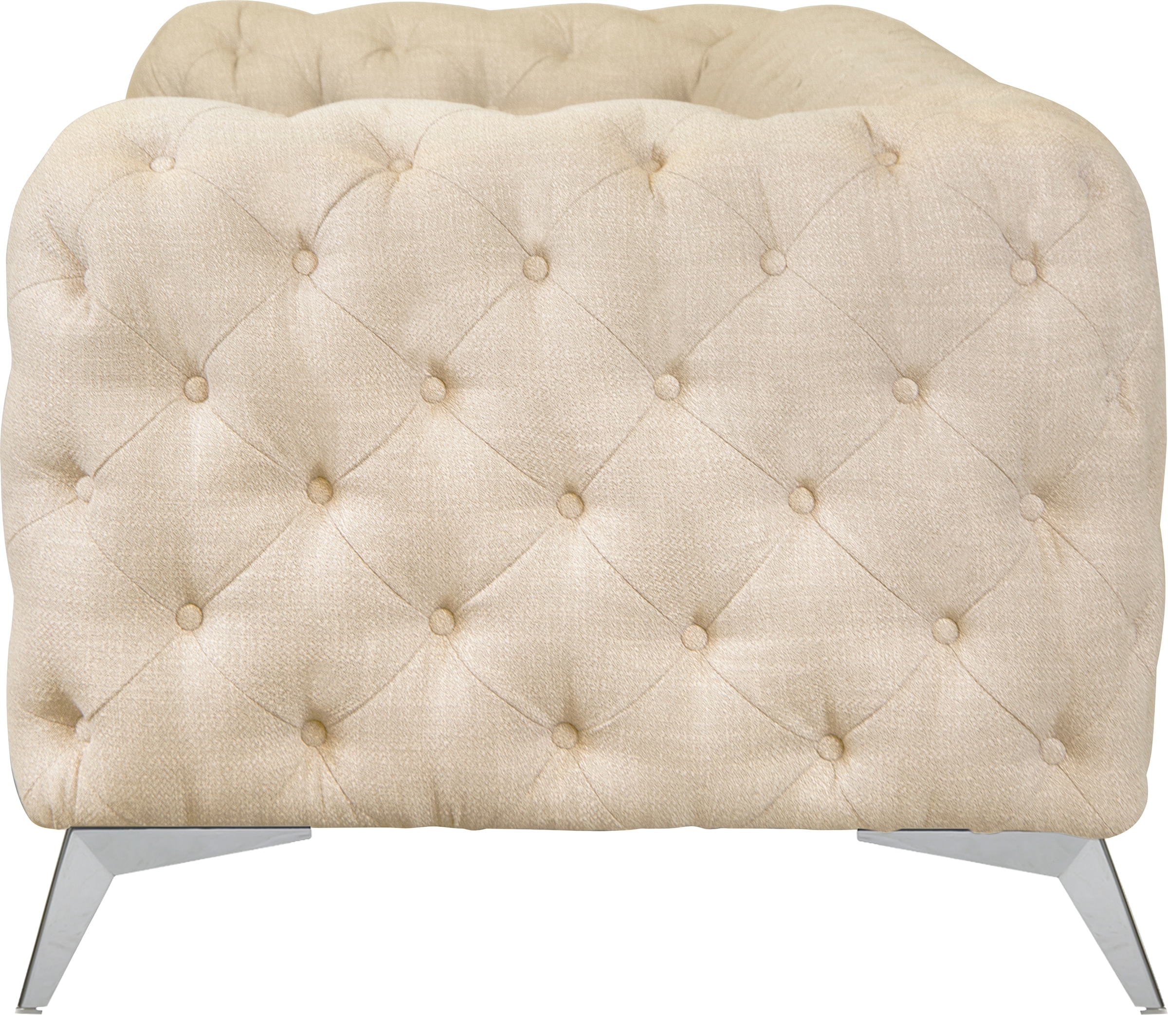 Home affaire Chesterfield-Sofa »Glynis« aufwändige Knopfheftung, moderne Chesterfield Optik, Fussfarbe wählbar