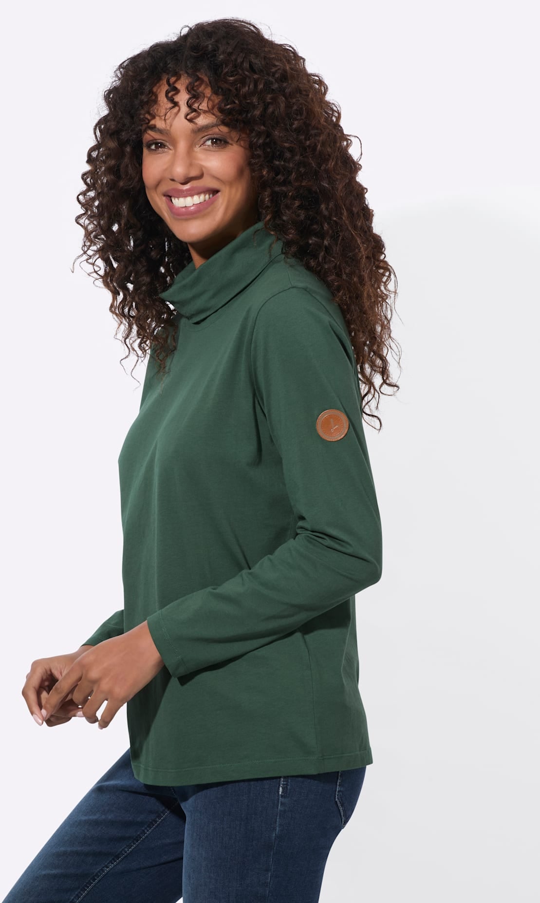 Casual Looks T-shirt à col roulé »Rollkragen-Shirt« 1
