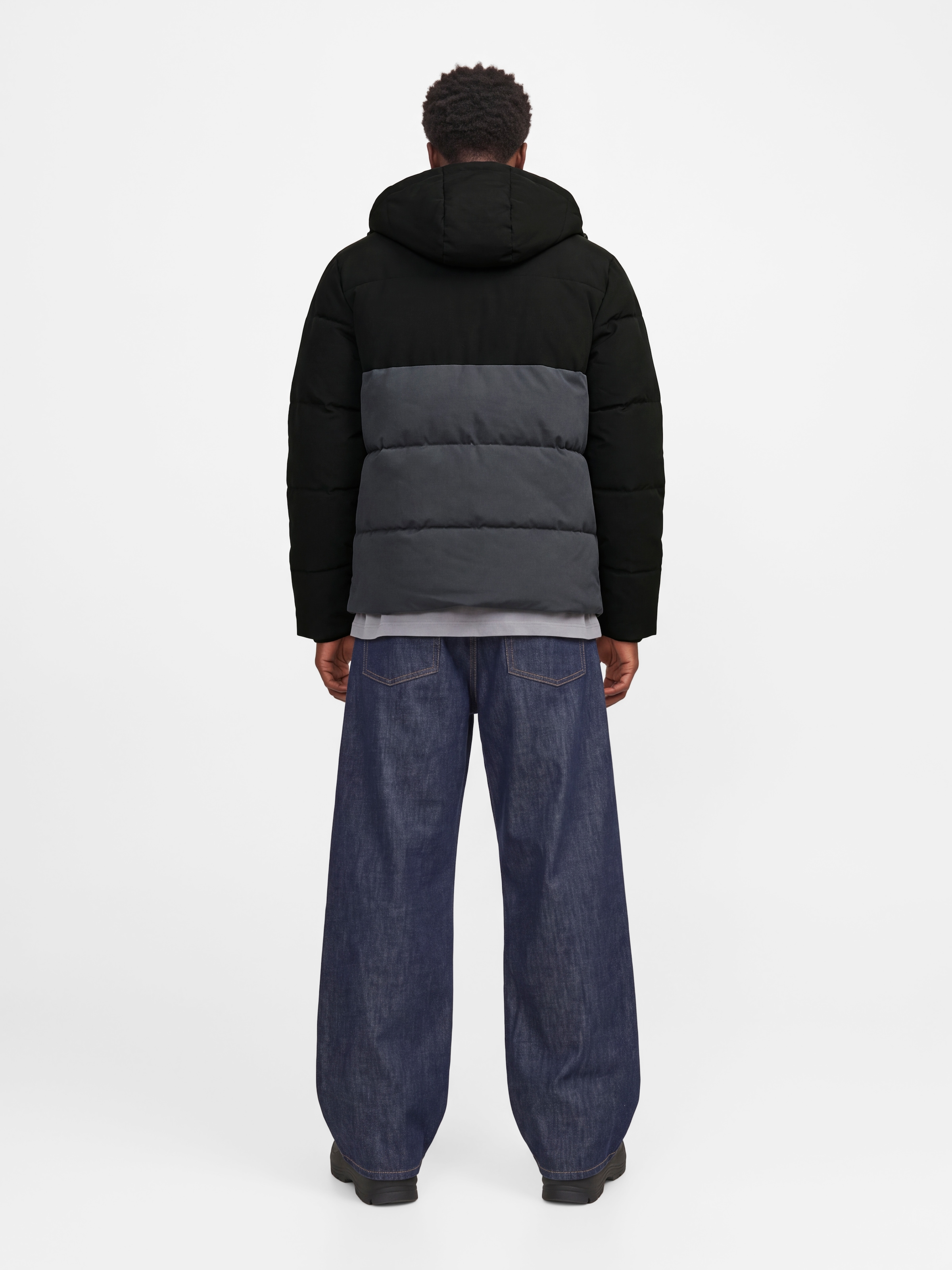 Jack & Jones Steppjacke »JJEBECKS PUFFER SN« mit Kapuze Kunstfaser, regular fit