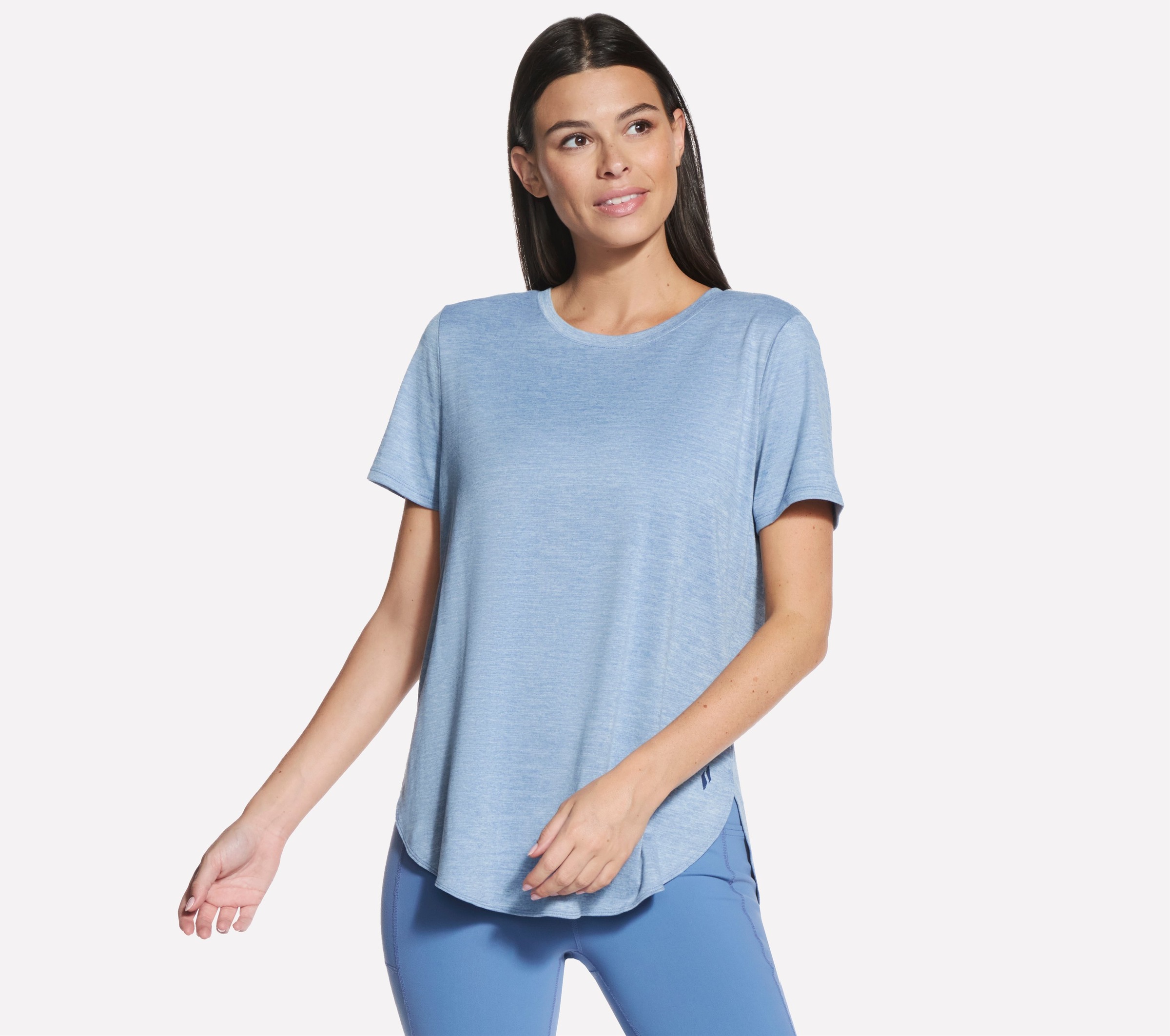 Skechers Funktionsshirt »Tunic Tee« mit Markenlabel, aus Polyester und Elasthan, elastisches Material