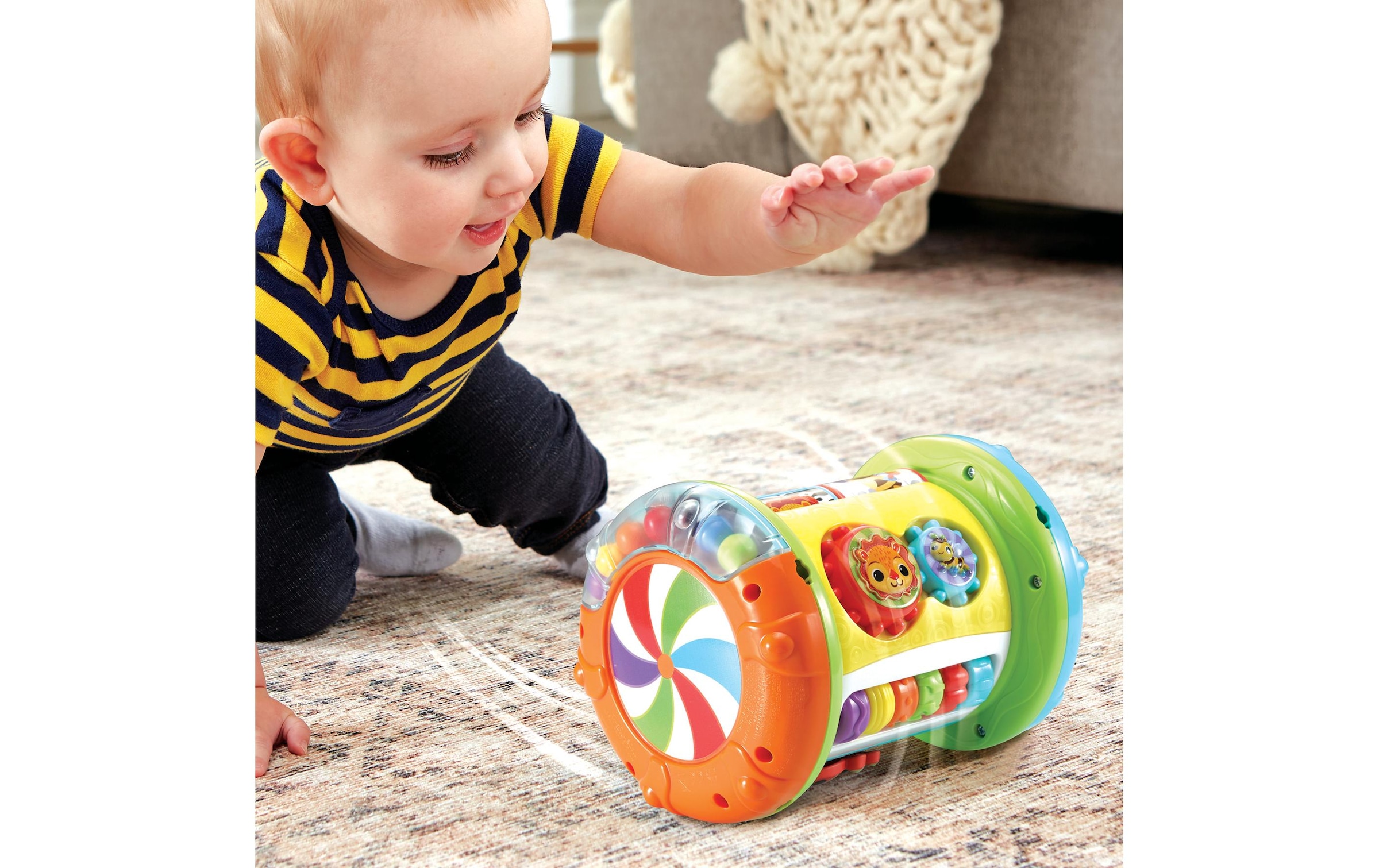 Vtech® Lernspielzeug »rouleau tam-tam 3 en 1 -FR-«