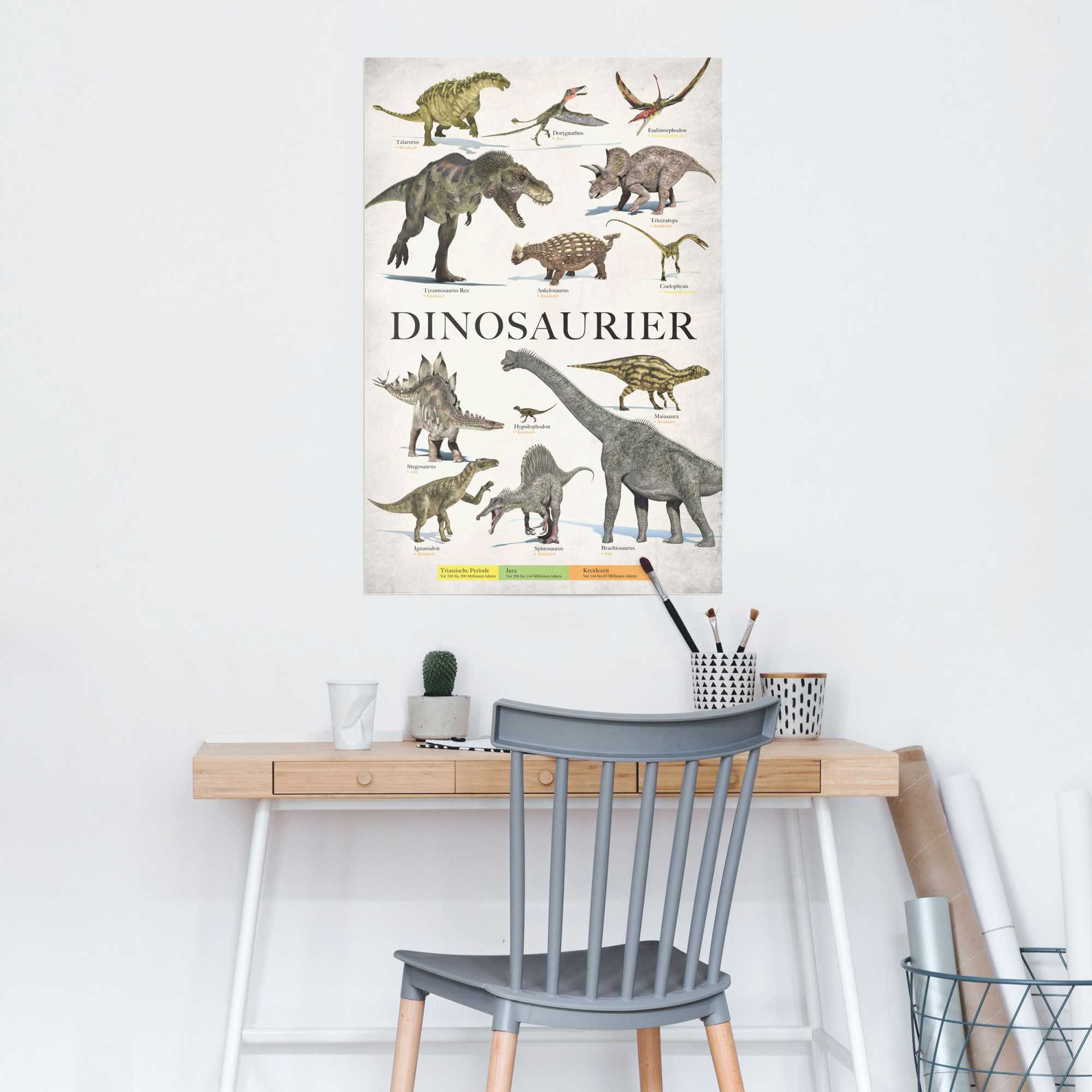 Reinders! Poster »Dinosaurier« 1 Stk. tlg.