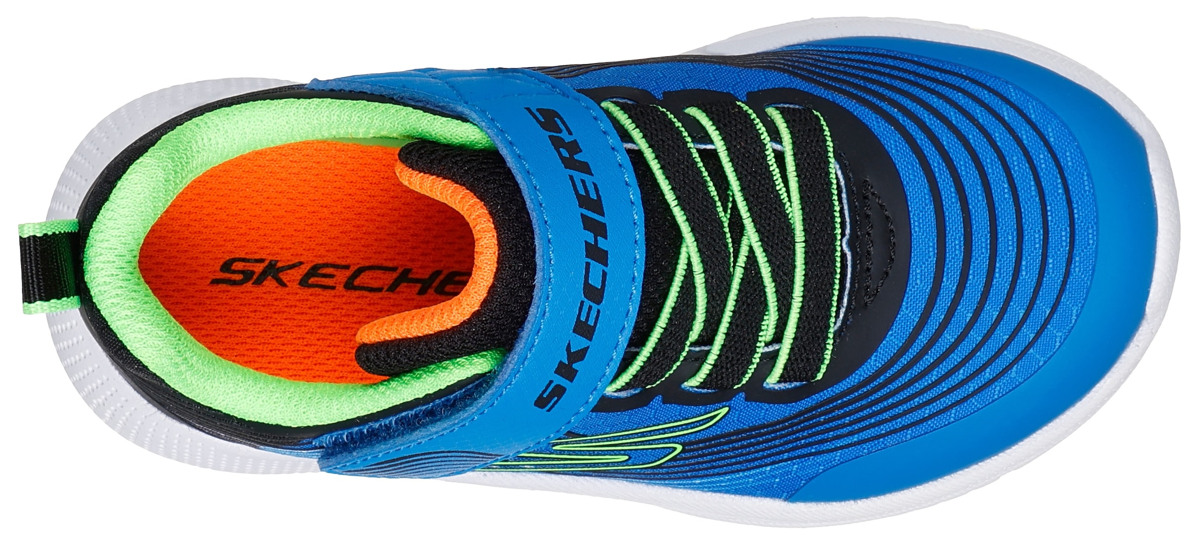 Skechers Sneakers »MICROSPEC ADVANCE«  Chaussure bébé avec élastique supplémentaire, gabarit de taille à télécharger