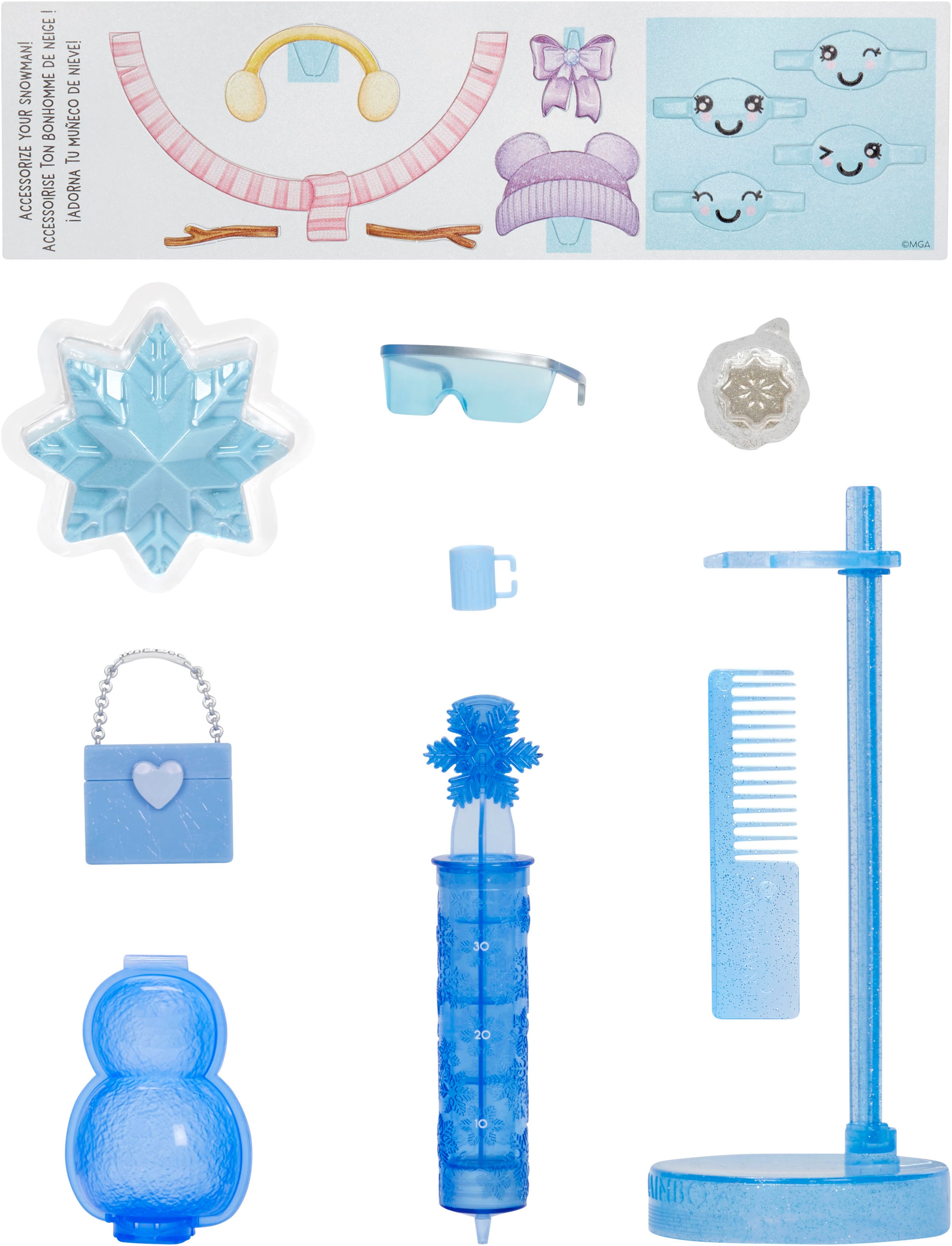 RAINBOW HIGH Poupée à habiller »Winter Wonderland Doll - Skyler (Blue)«