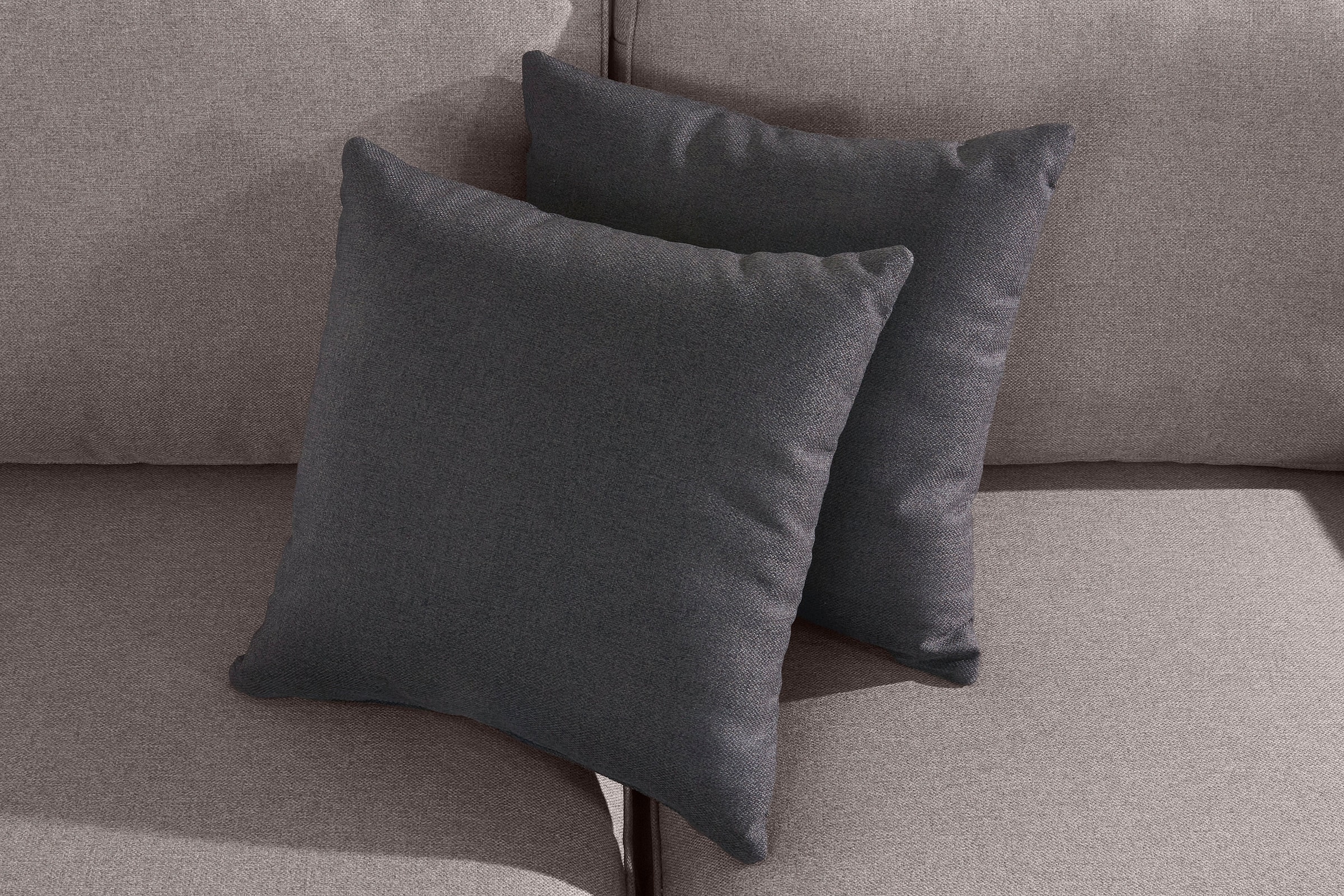 Home affaire 3-places »Broughton« weicher Sitzkomfort, incl. 2 Zierkissen, Keder