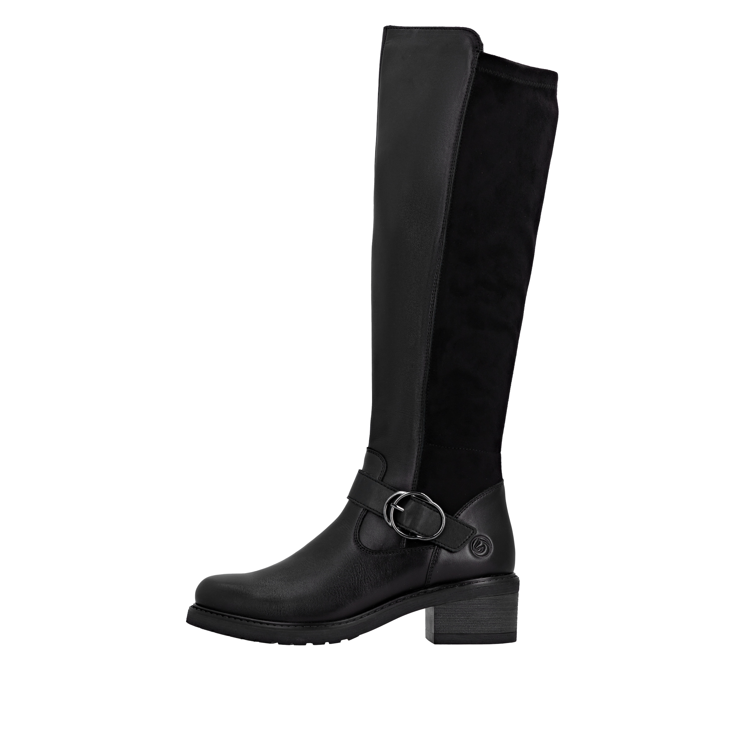 Remonte Bottes  bottes hautes, bottes stretch, talon bloc, fermeture éclair intérieure