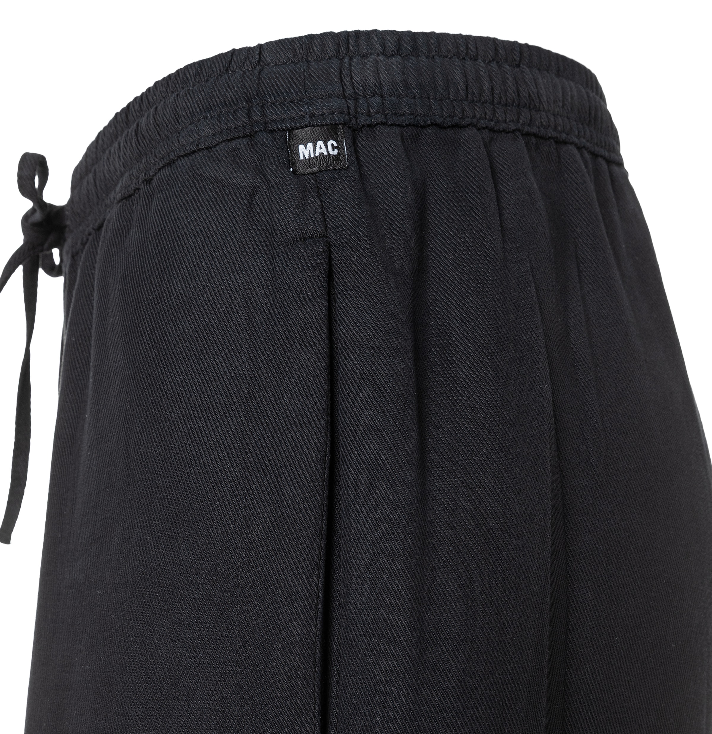 MAC Pantalon en tissu »BAY 2.3 relaxed«  avec ceinture élastique et cordon de serrage