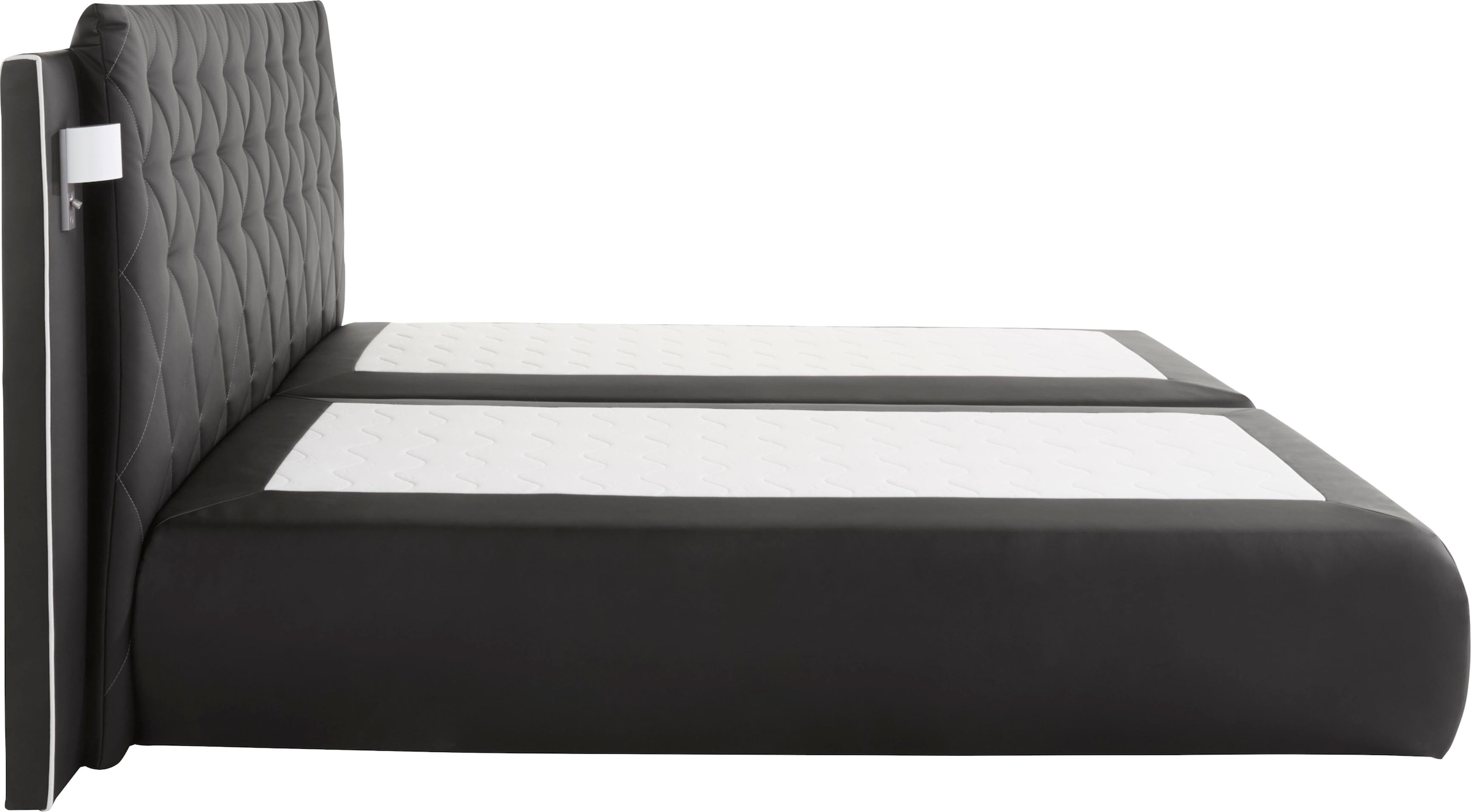 COLLECTION AB Lit boxspring inklusive Bettkasten, LED-Beleuchtung und Topper