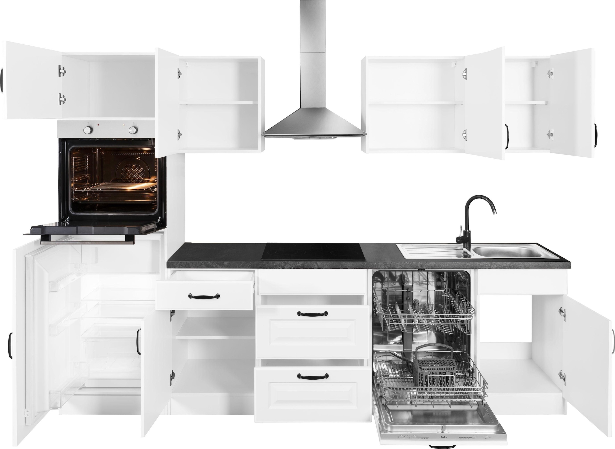 wiho Küchen Kitchenette »Erla« ohne E-Geräte, Breite 280 cm