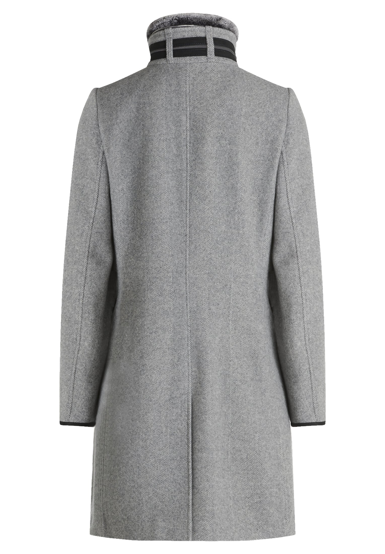 Gil Bret Manteau en laine , mit Wolle, Stehkragen und Knopfleiste
