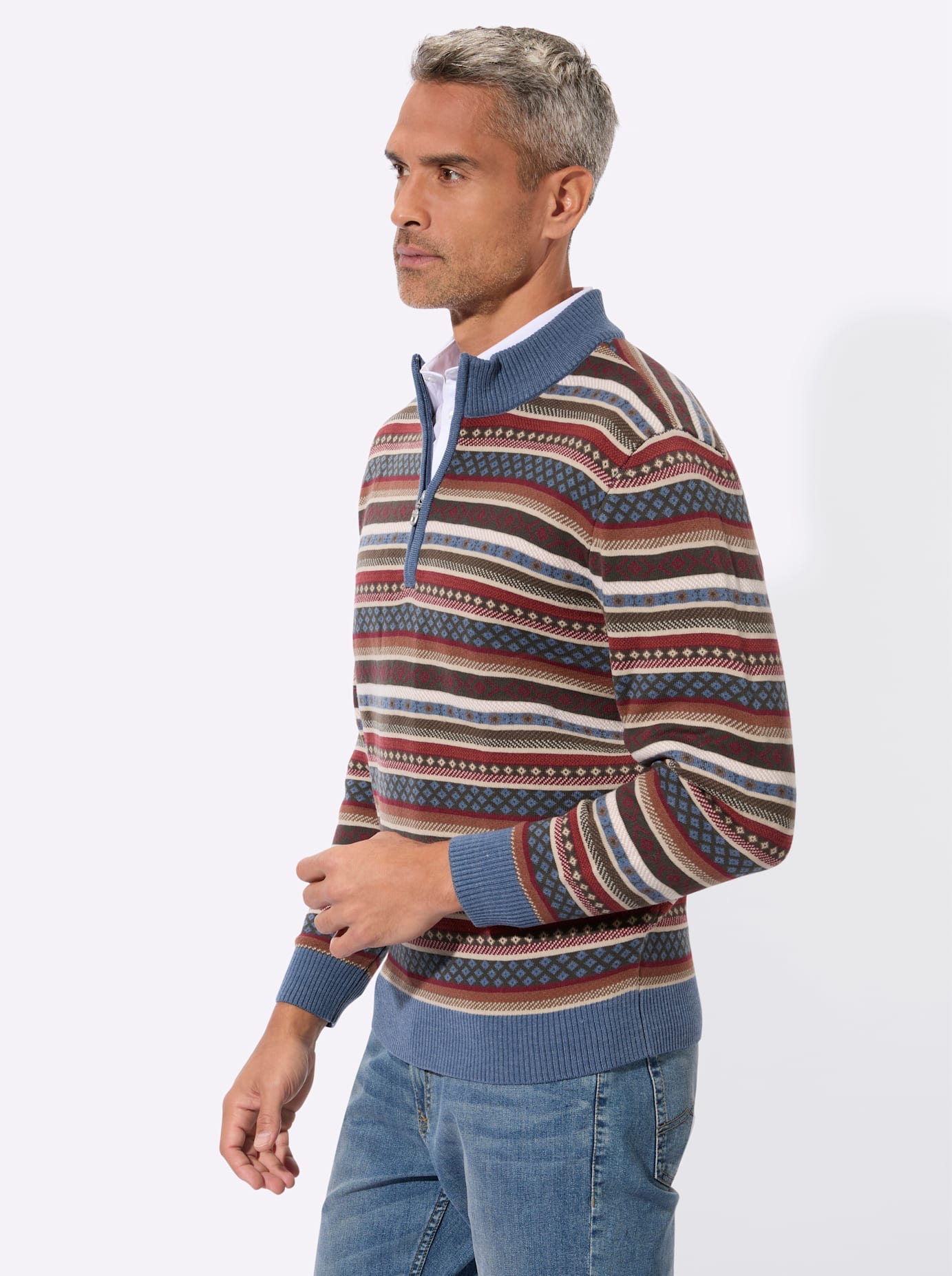 Classic Pull à col montant »Pullover«