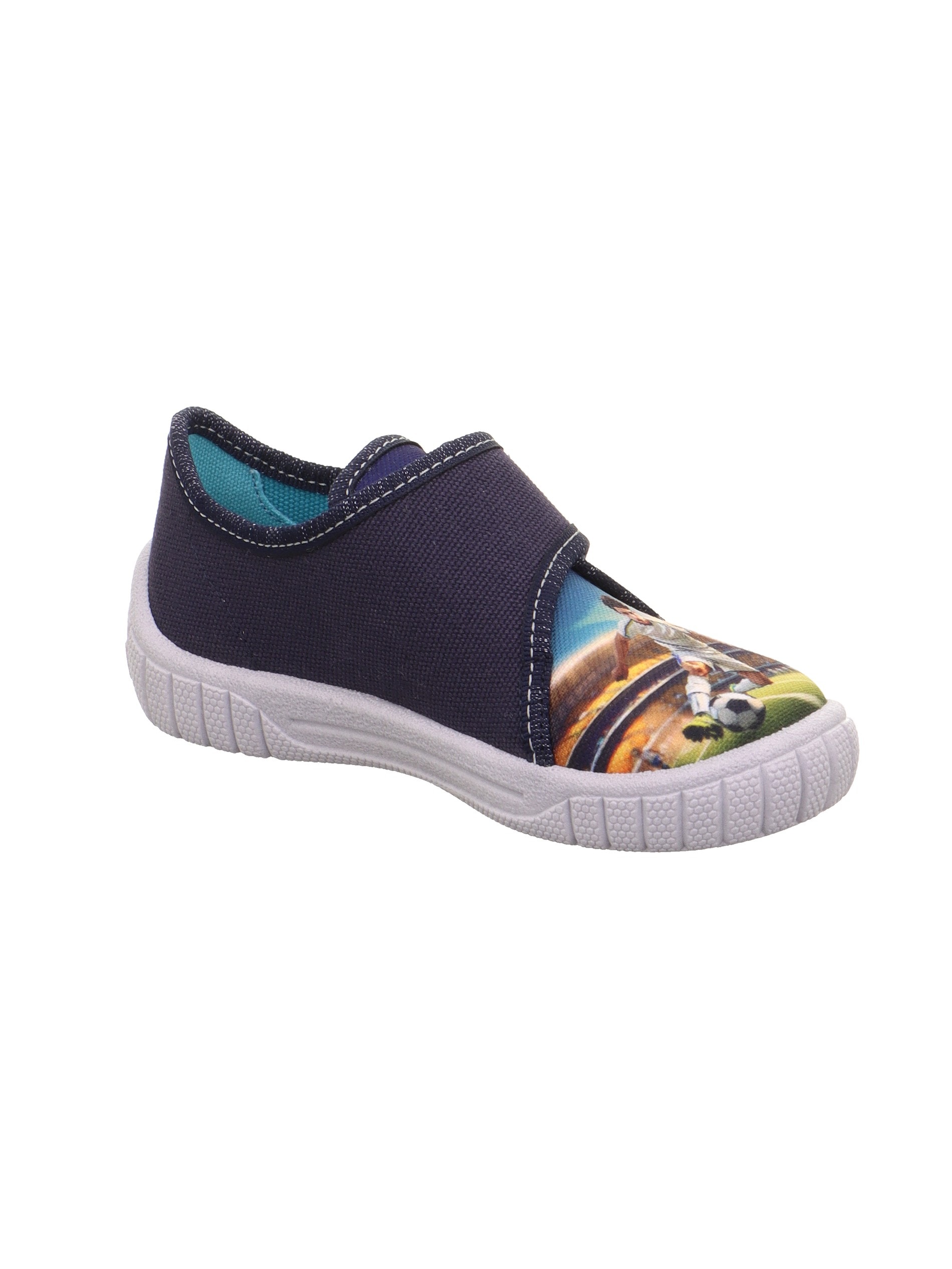 Superfit Chausson »BILL, WMS: mittel«  Chaussure à scratch avec motif cool, gabarit de taille à télécharger