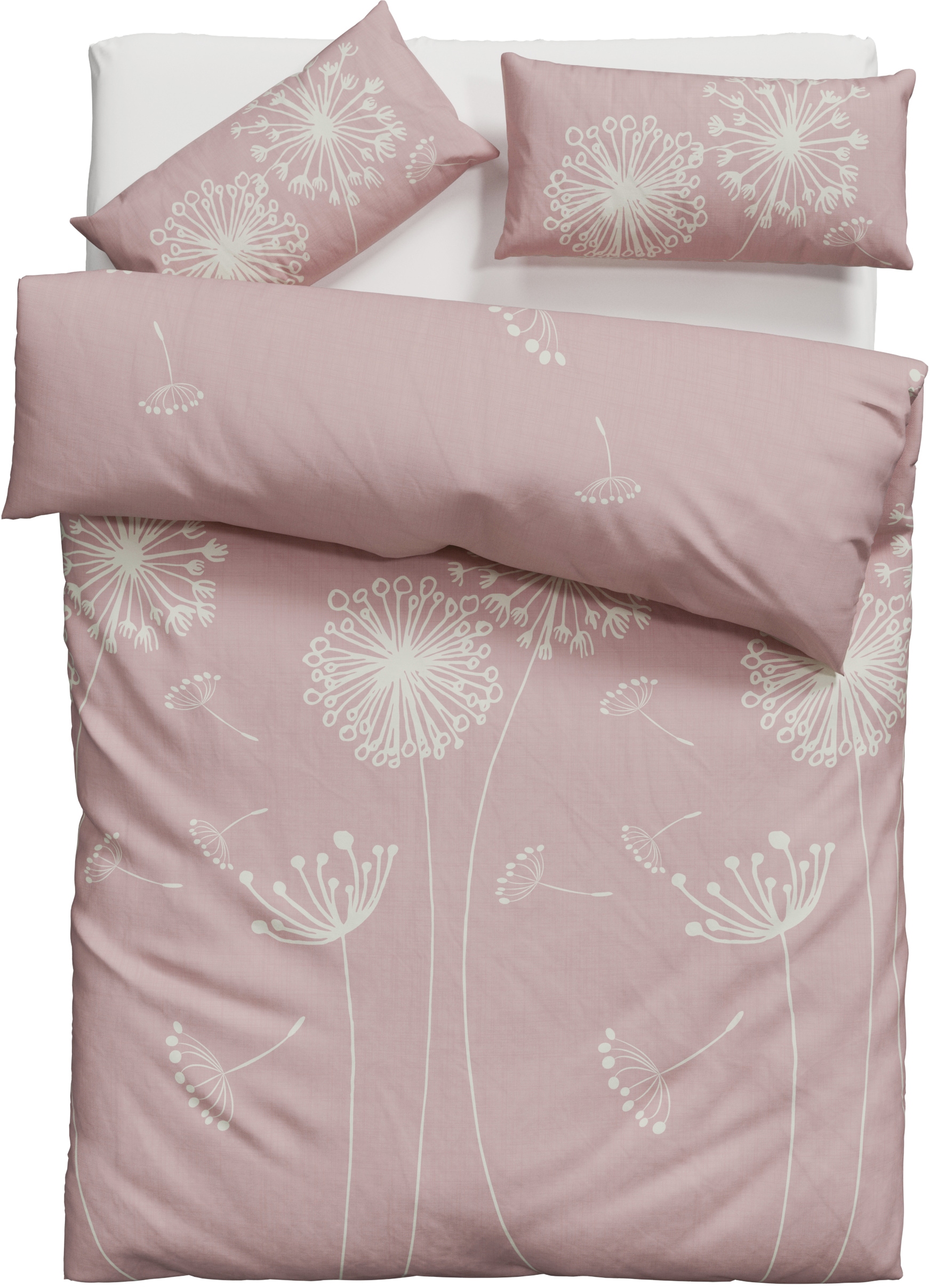 GOODproduct Linge de lit »Soucy« 2 cuis ab Gr. 135x200, 100% Baumwolle, Renforcé & PREMIUM Satin (TC300)