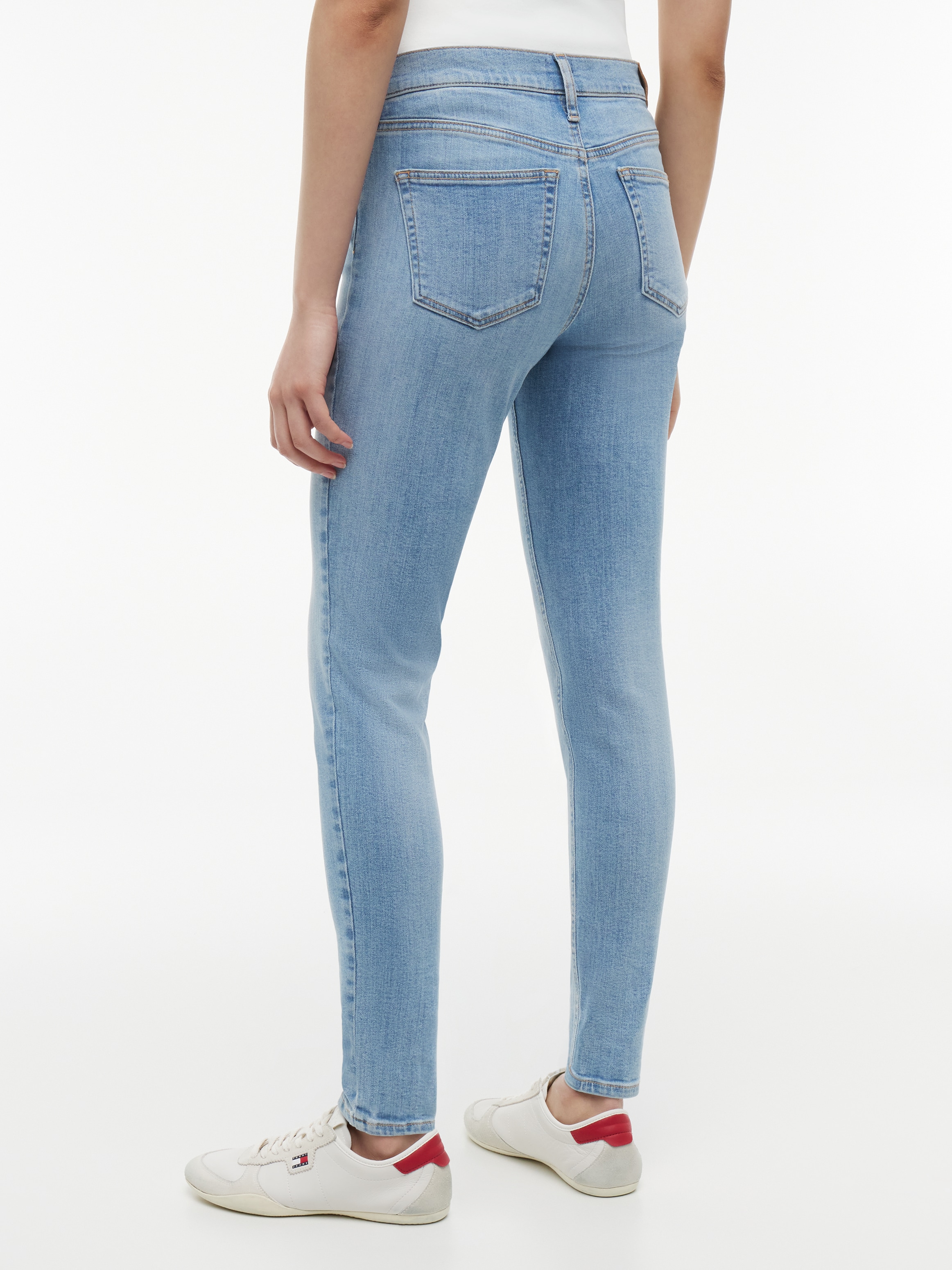 Tommy Jeans Jeans skinny »NORA MID RISE SKINNY CJ0218« mélange de coton