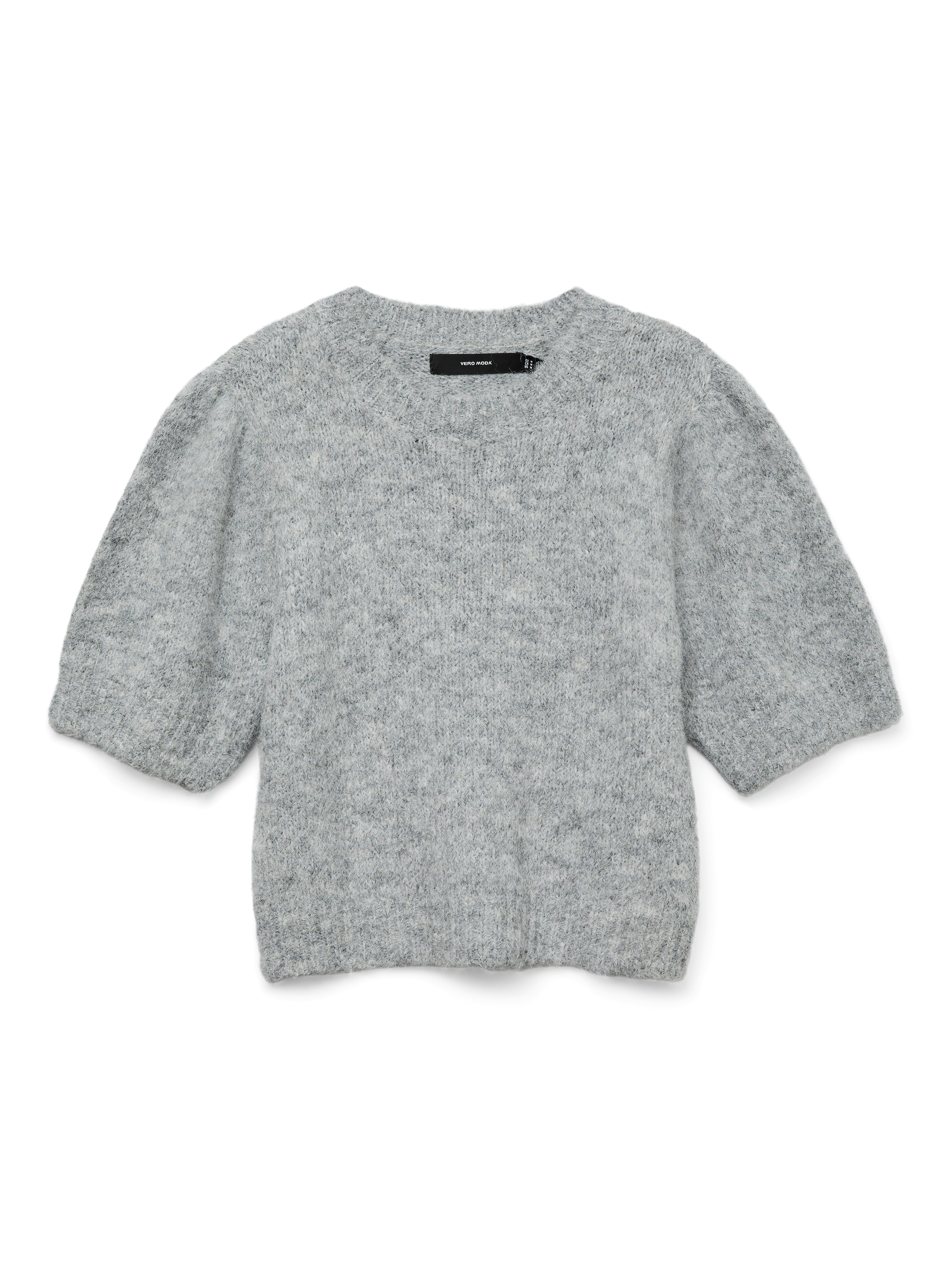 Vero Moda Pull en tricot »VMNOVAH SS O-NECK PUFF PULLOVER GA NOOS«
